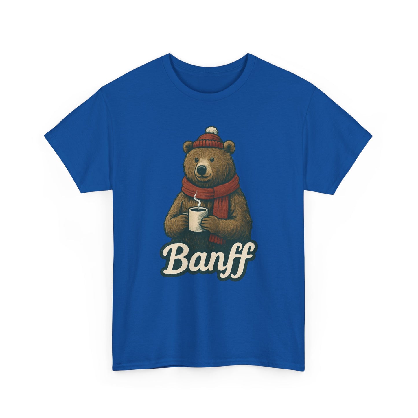 Cozy Bear Graphic Tee for Adventure Lovers