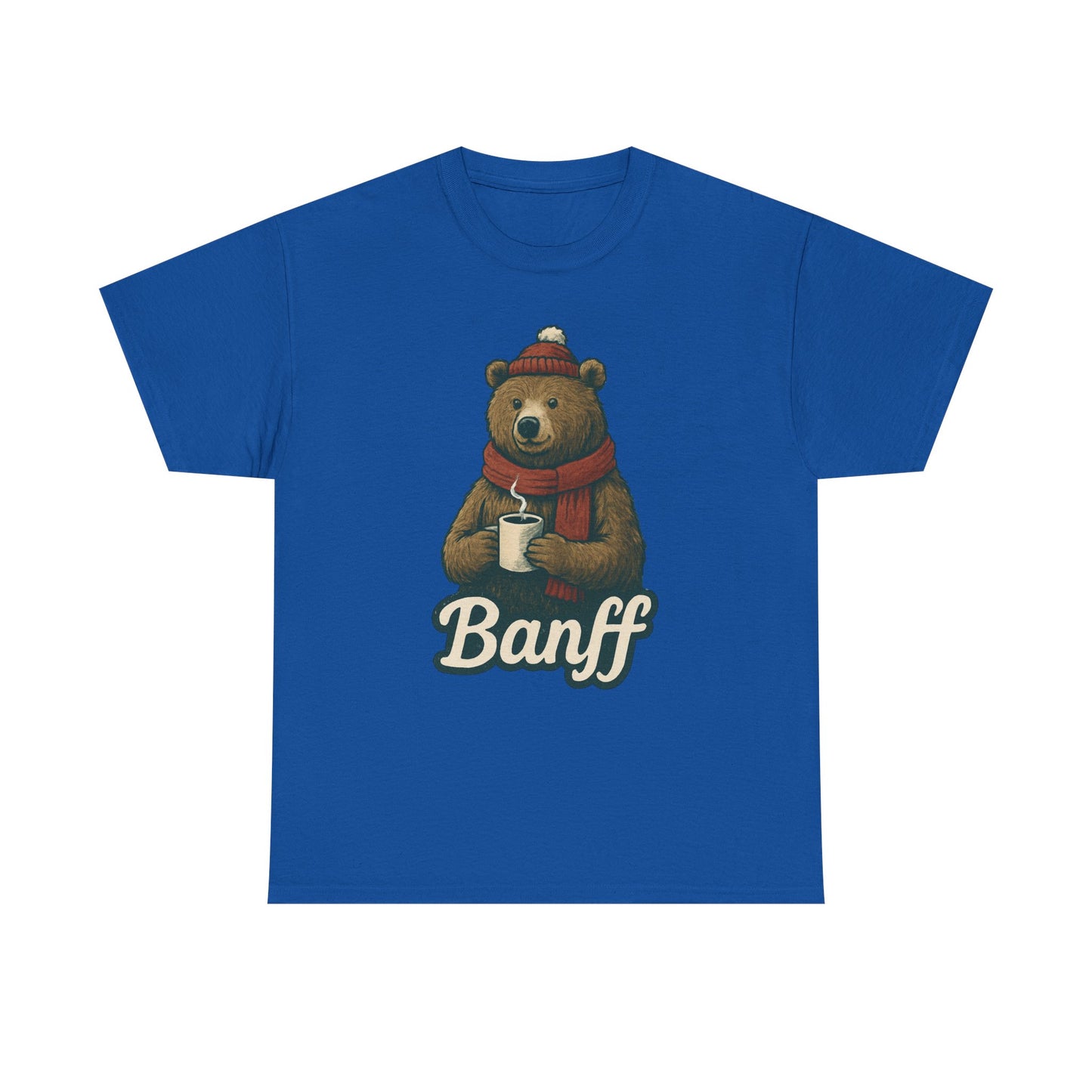 Cozy Bear Graphic Tee for Adventure Lovers