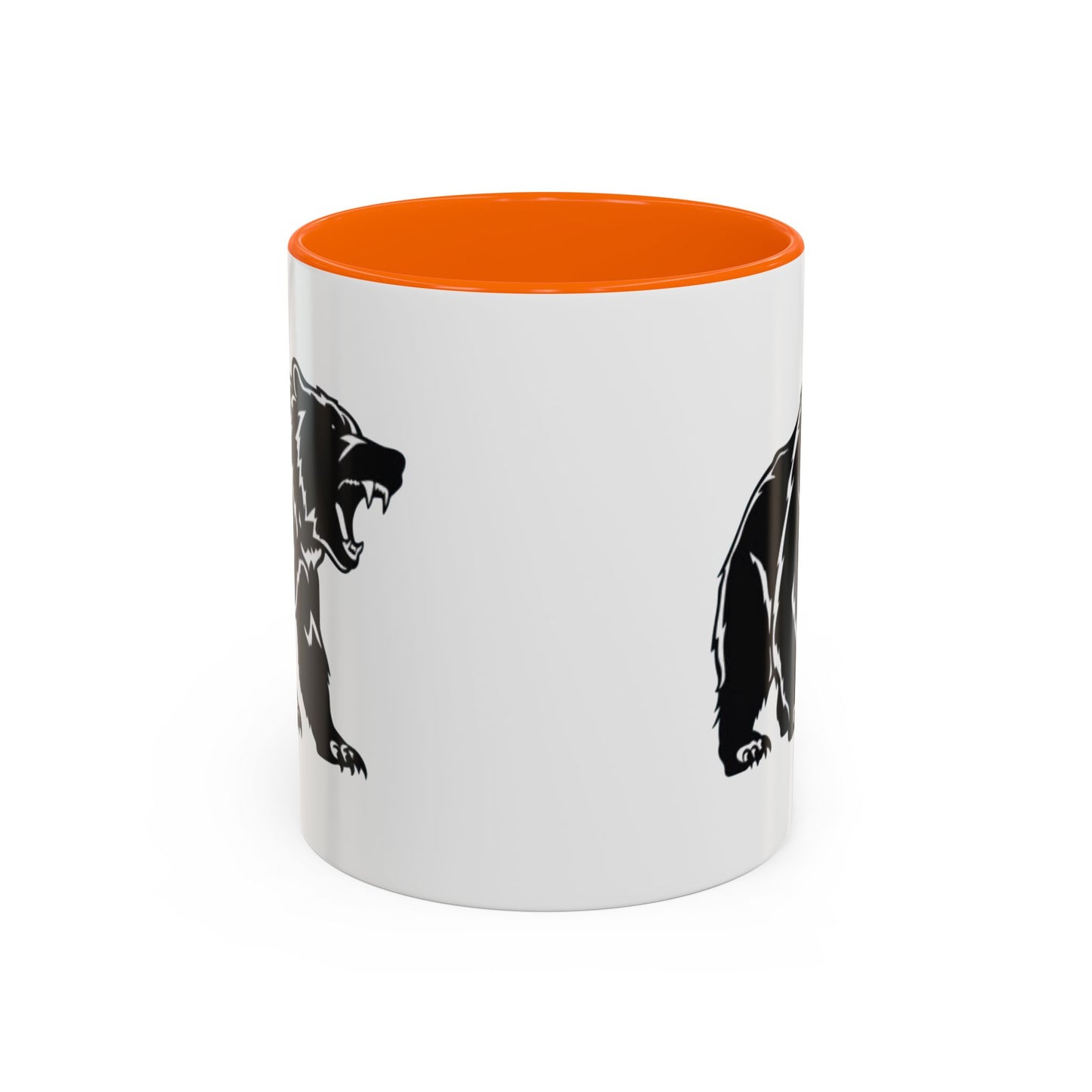 Roaring Bear Accent Coffee Mug - 11oz & 15oz - Perfect Gift for Wildlife Lovers