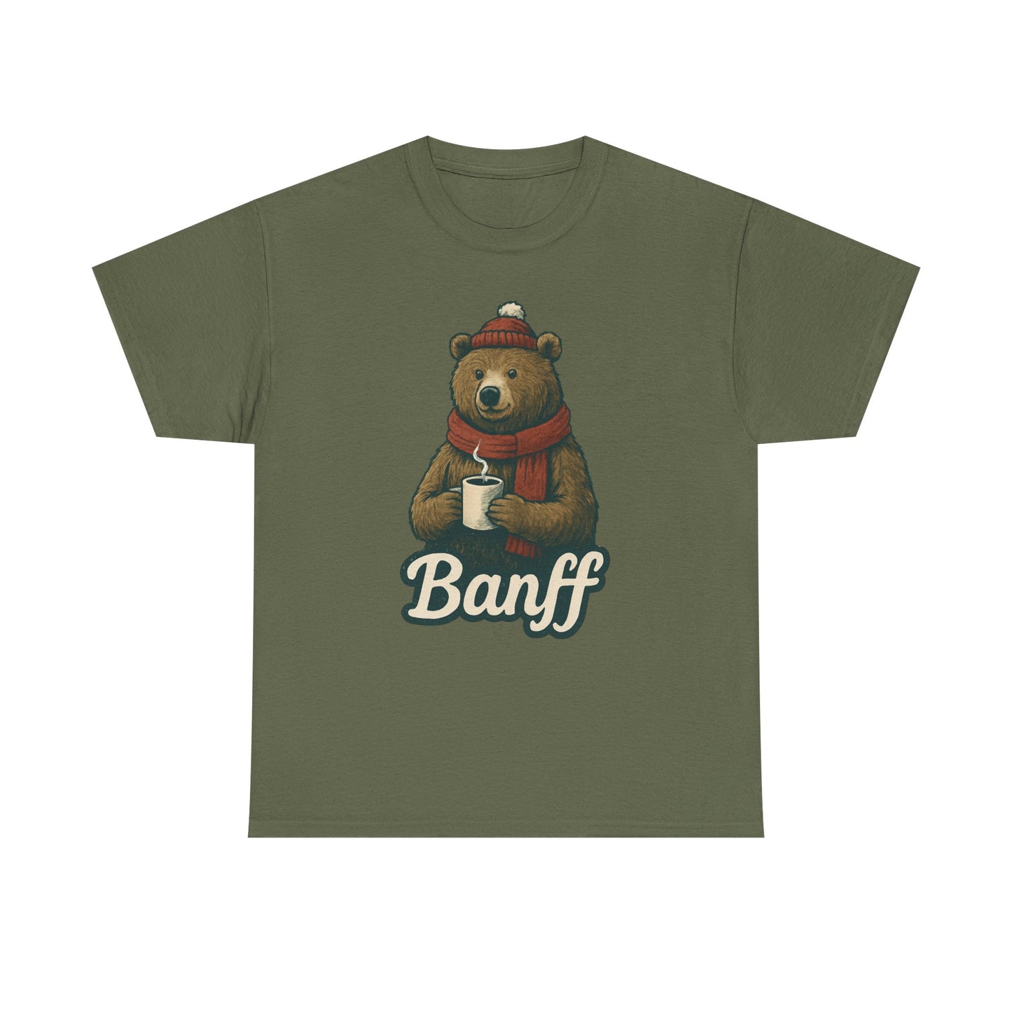 Cozy Bear Graphic Tee for Adventure Lovers