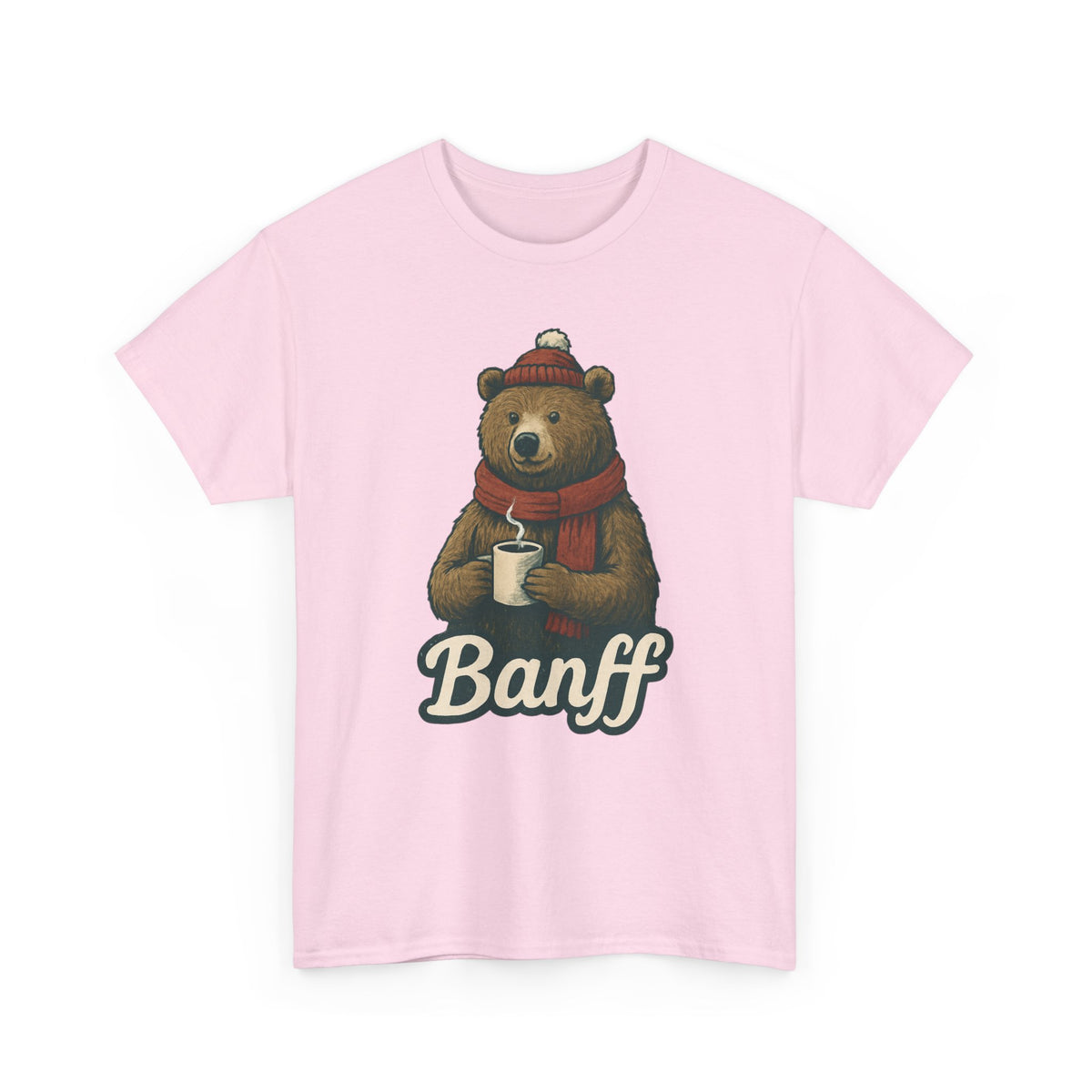 Cozy Bear Graphic Tee for Adventure Lovers