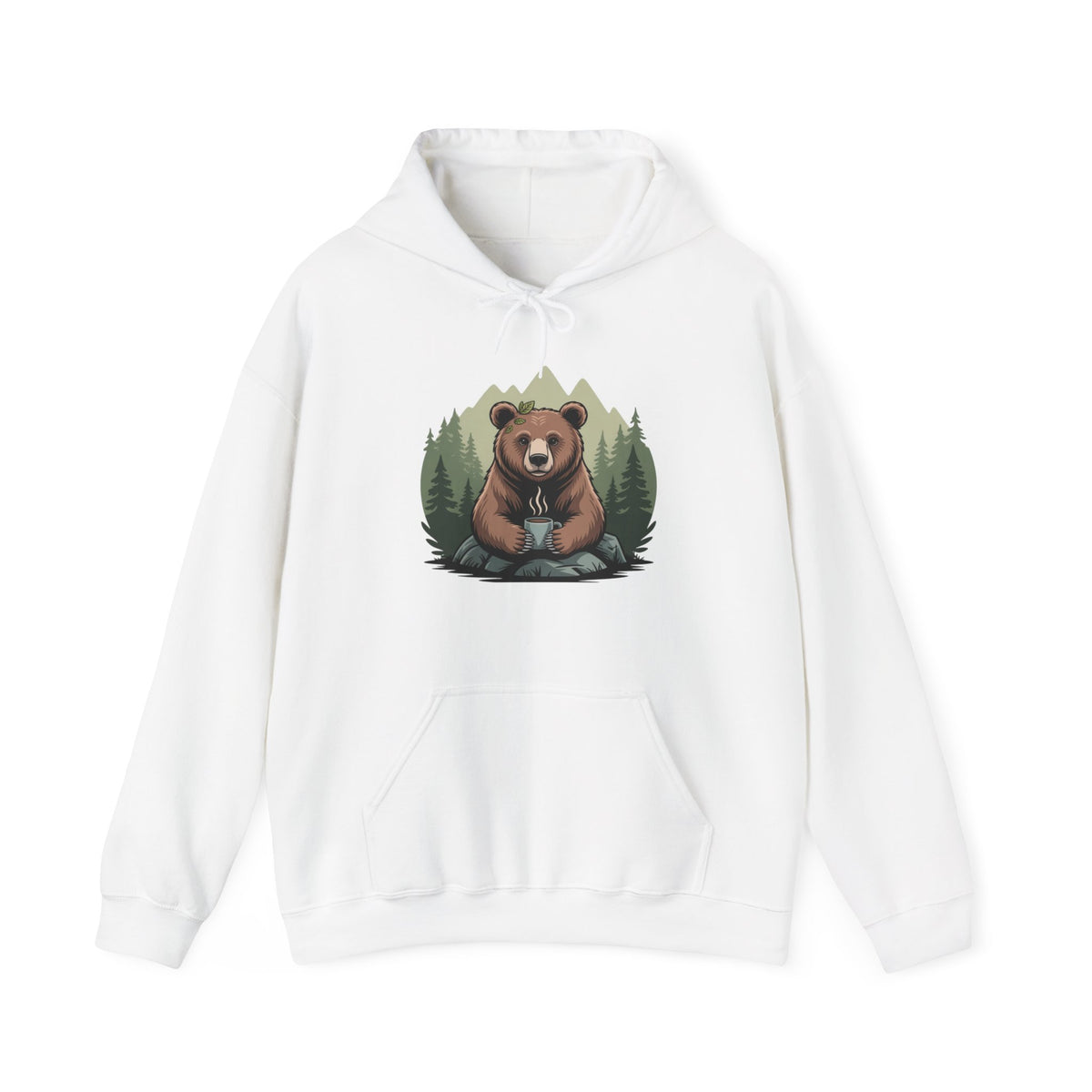 Cozy Bear Hoodie: Comfort, Nature Lover Gift, Casual Wear, Outdoor Adventure, Wildlife Enthusiast