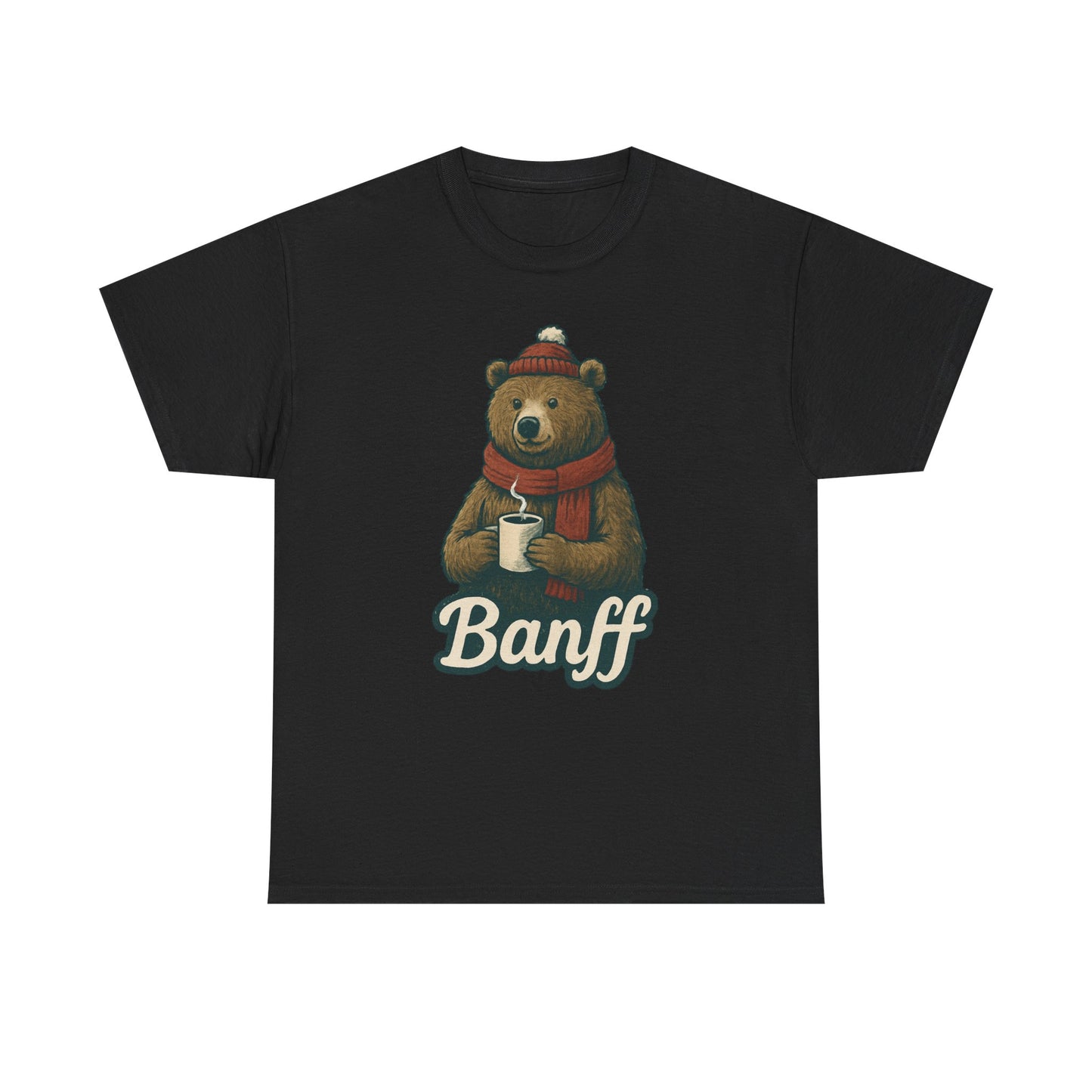 Cozy Bear Graphic Tee for Adventure Lovers