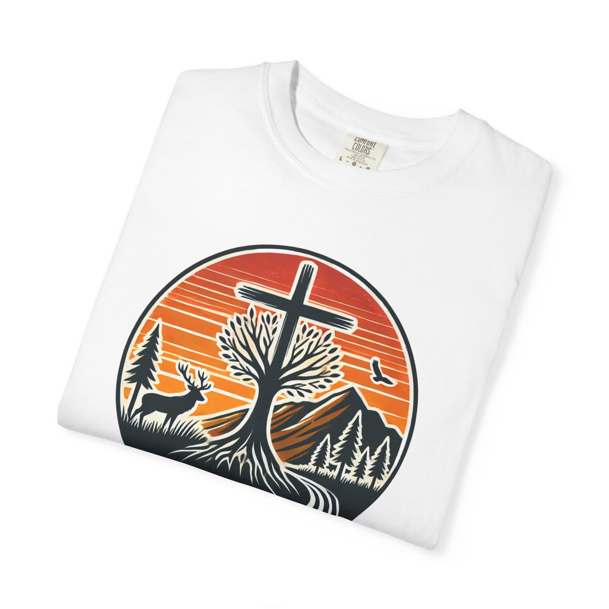 Nature-Inspired Faith T-Shirt | Comfortable Unisex Tee | Perfect for Outdoors, Gifts, Retreats, and Faith Celebrations