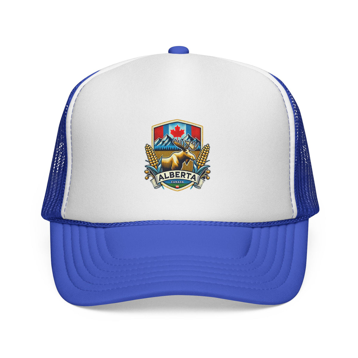 Alberta Trucker Cap | Vintage Style Snapback, Outdoorsy Gifts, Summer Essentials, Canadian Heritage, Road Trip Accessory