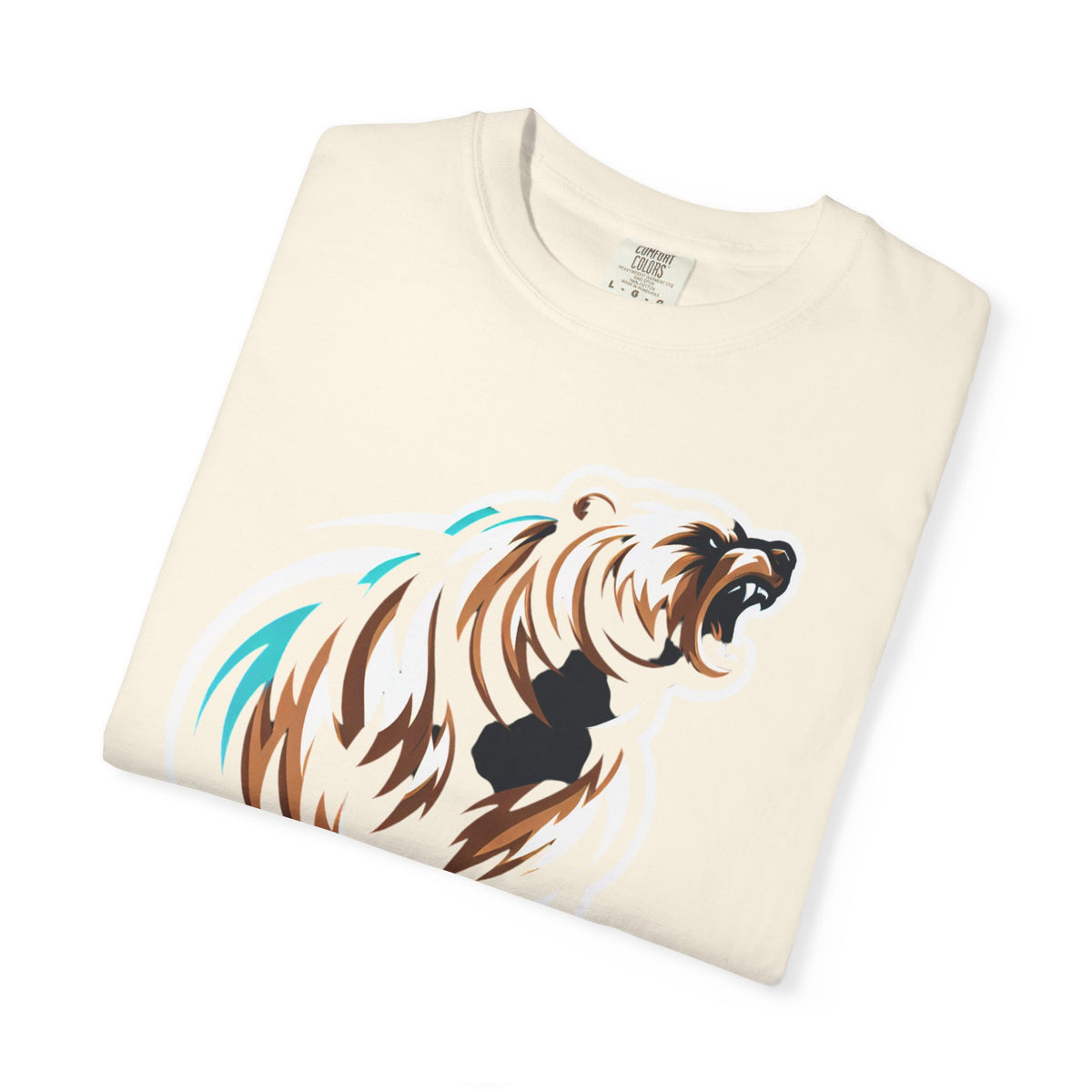 Garment-Dyed T-Shirt with Bear Design - Casual Wear, Gift for Nature Lovers, Unique Graphic Tee, Outdoor Adventure Shirt, Eco-Friendly [...]
