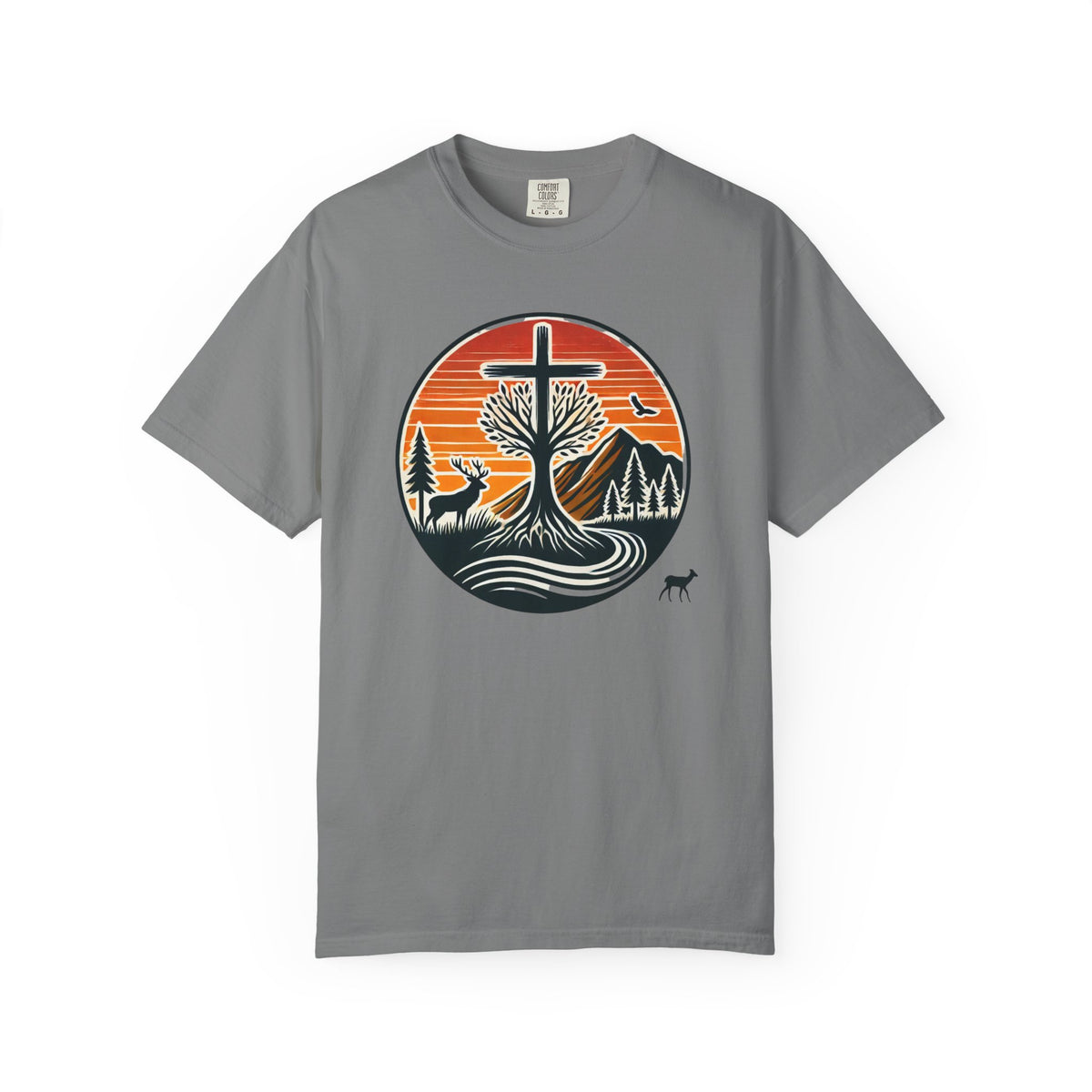 Nature-Inspired Faith T-Shirt | Comfortable Unisex Tee | Perfect for Outdoors, Gifts, Retreats, and Faith Celebrations
