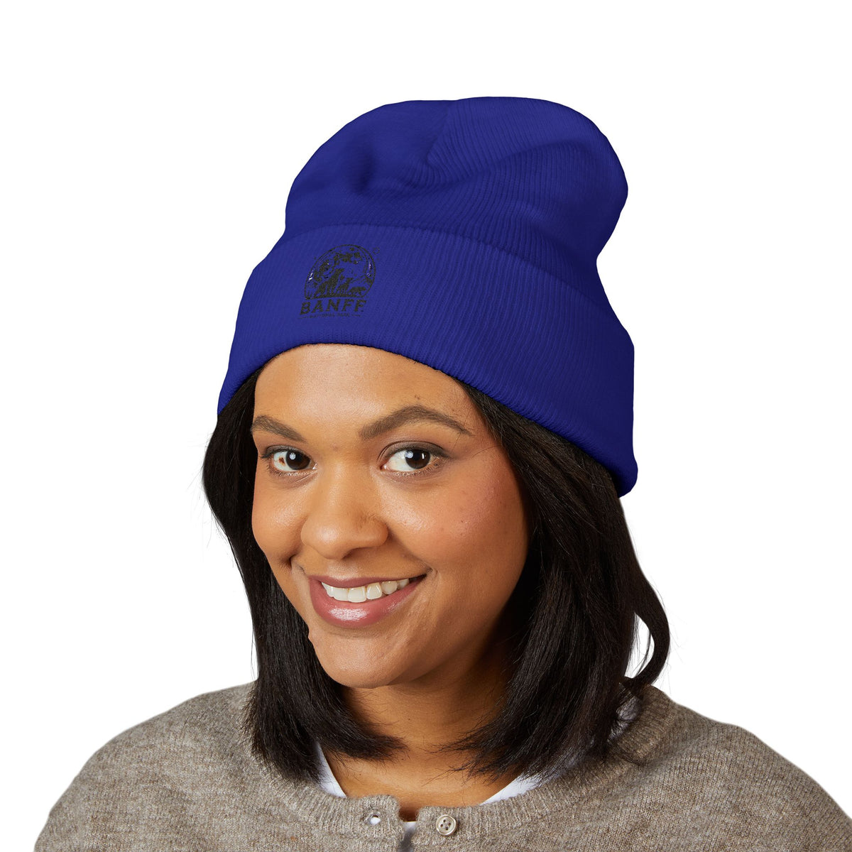 Classic Cuffed Beanie with Embroidered Banff Design | Warm Winter Hat, Fashion Accessory, Gift for Adventurers, Outdoor Beanie, [...]