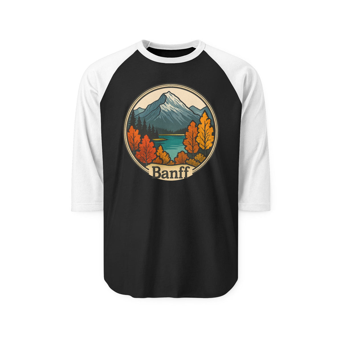 Unisex Three-Quarter Sleeve Raglan Shirt