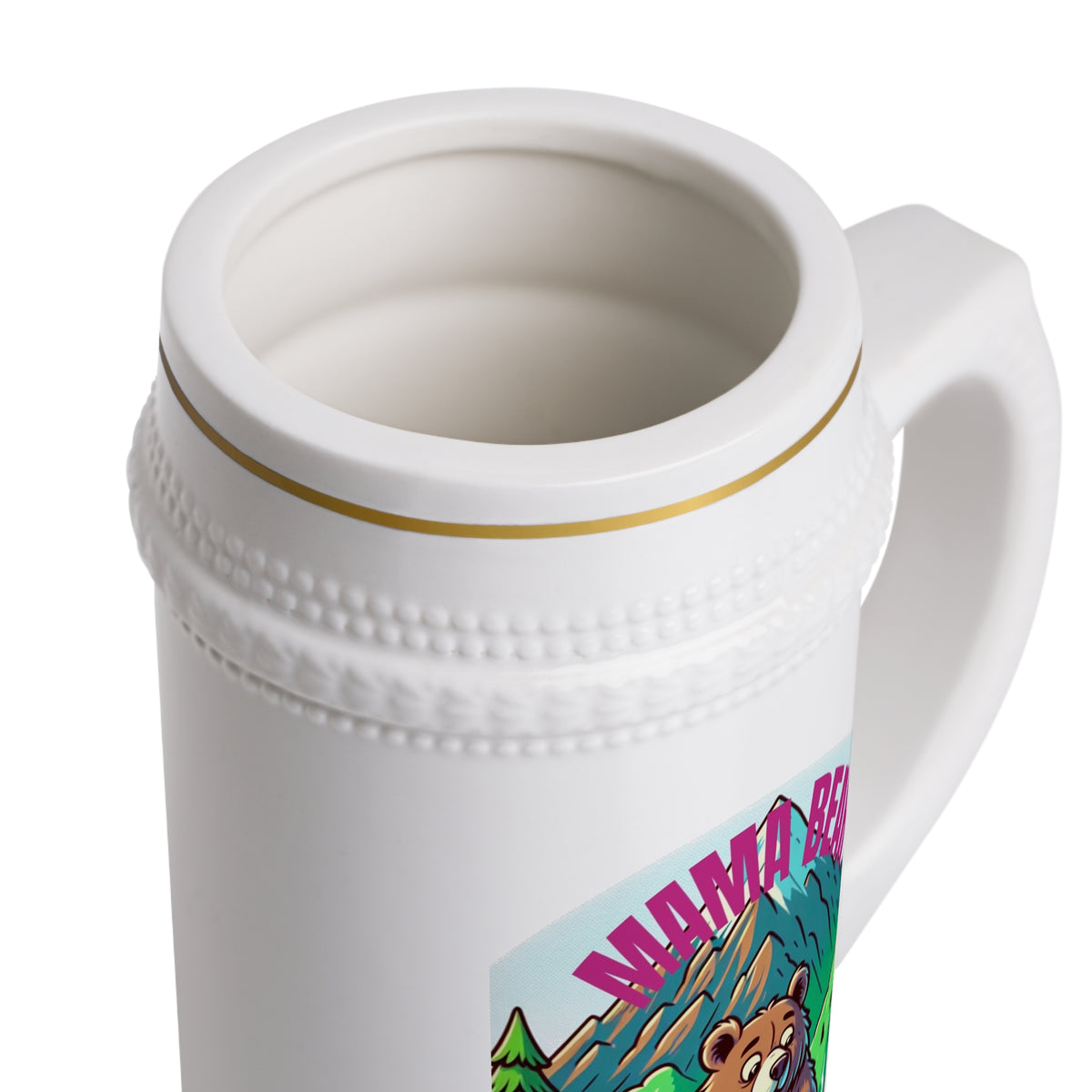 Mama Bear Stein Mug - Perfect Gift for Nature Lovers and Moms