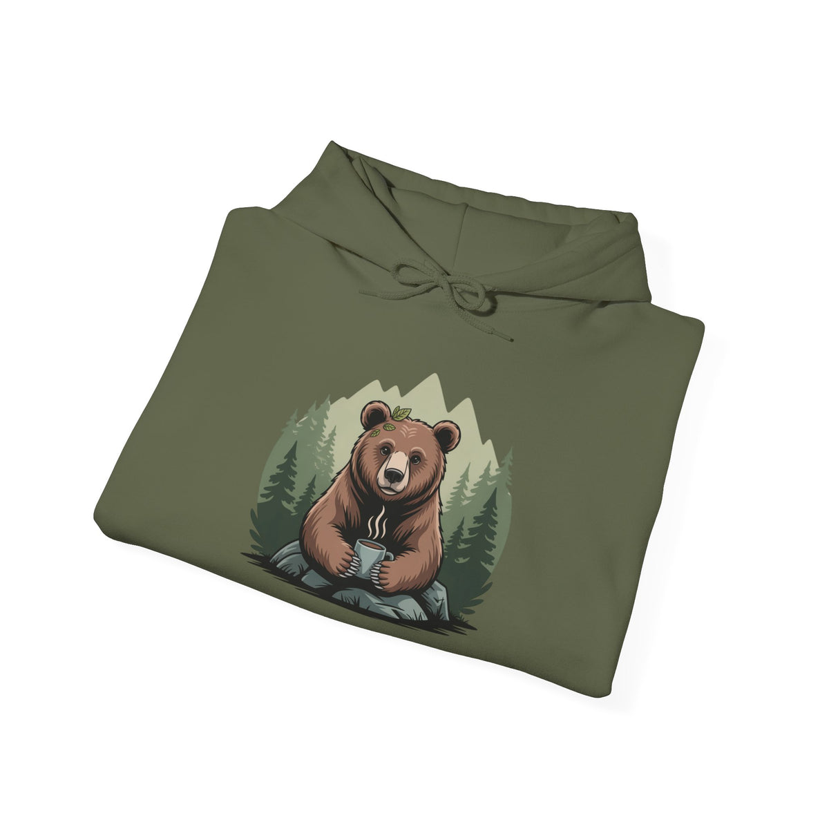Cozy Bear Sweatshirt: Unisex Hoodie for Nature Lovers, Gift for Outdoorsy Friends, Camping Apparel, Wildlife Enthusiast, Eco-Friendly [...]