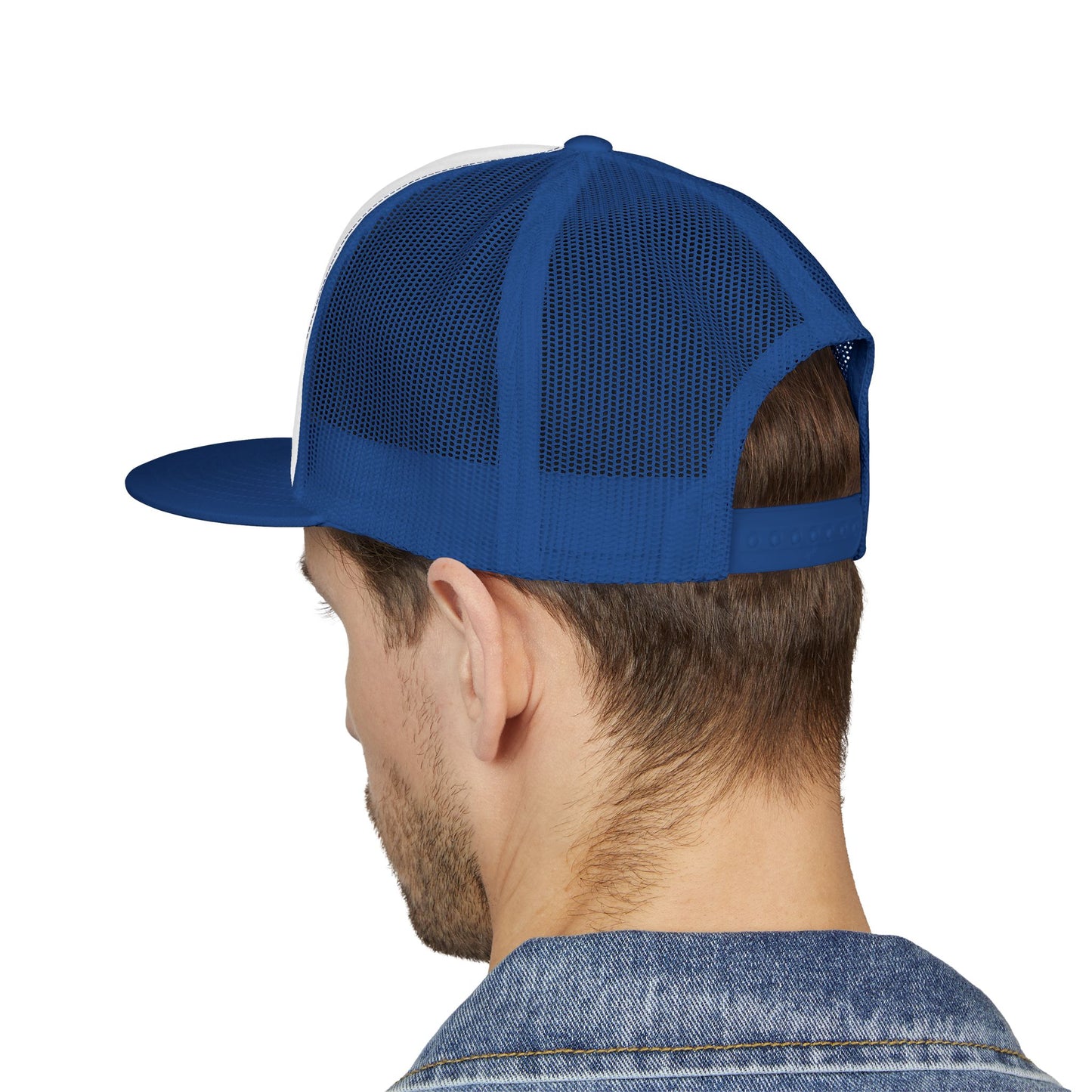 Embroidered 5 Panel Trucker Cap - Stylish, Casual Hat for Outdoor Adventures, Festivals, and Everyday Wear, Gift for Him or Her