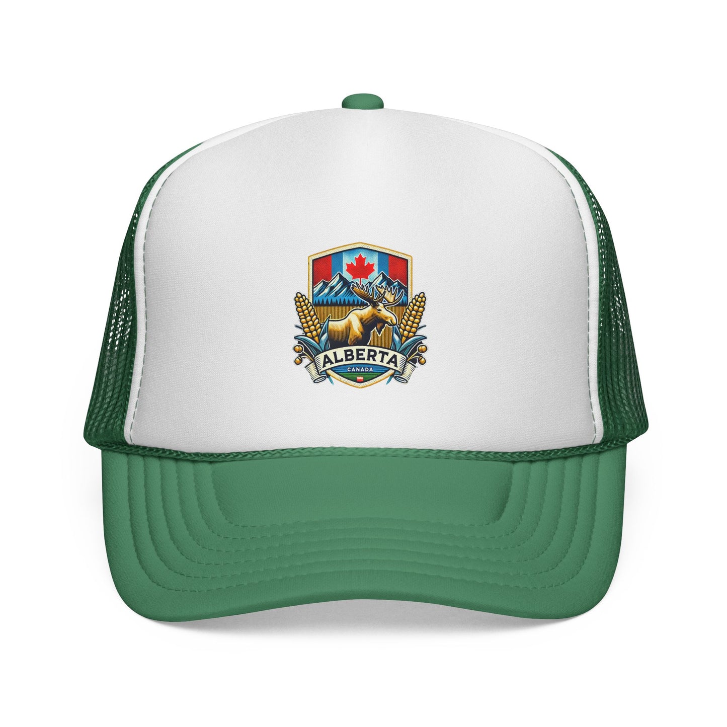 Alberta Trucker Cap | Vintage Style Snapback, Outdoorsy Gifts, Summer Essentials, Canadian Heritage, Road Trip Accessory