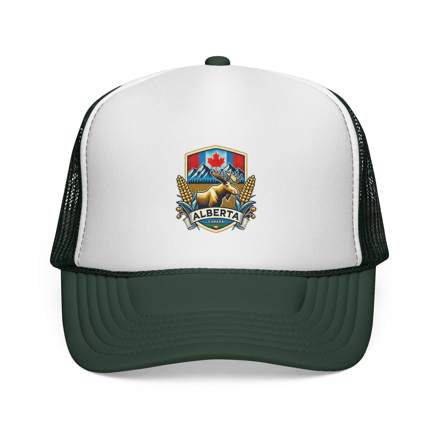 Alberta Trucker Cap | Vintage Style Snapback, Outdoorsy Gifts, Summer Essentials, Canadian Heritage, Road Trip Accessory