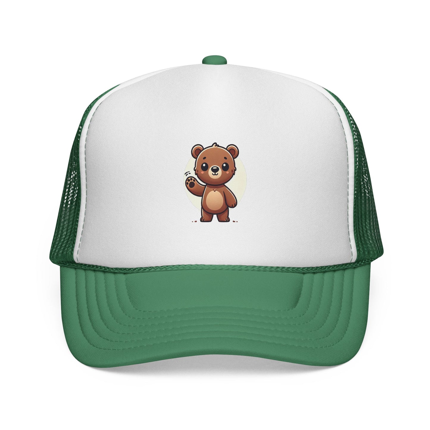 Cute Bear Trucker Cap | Fun Baseball Hat for Kids, Birthday Gift, Outdoor Activities, Farmhouse Decor, Summer Accessory