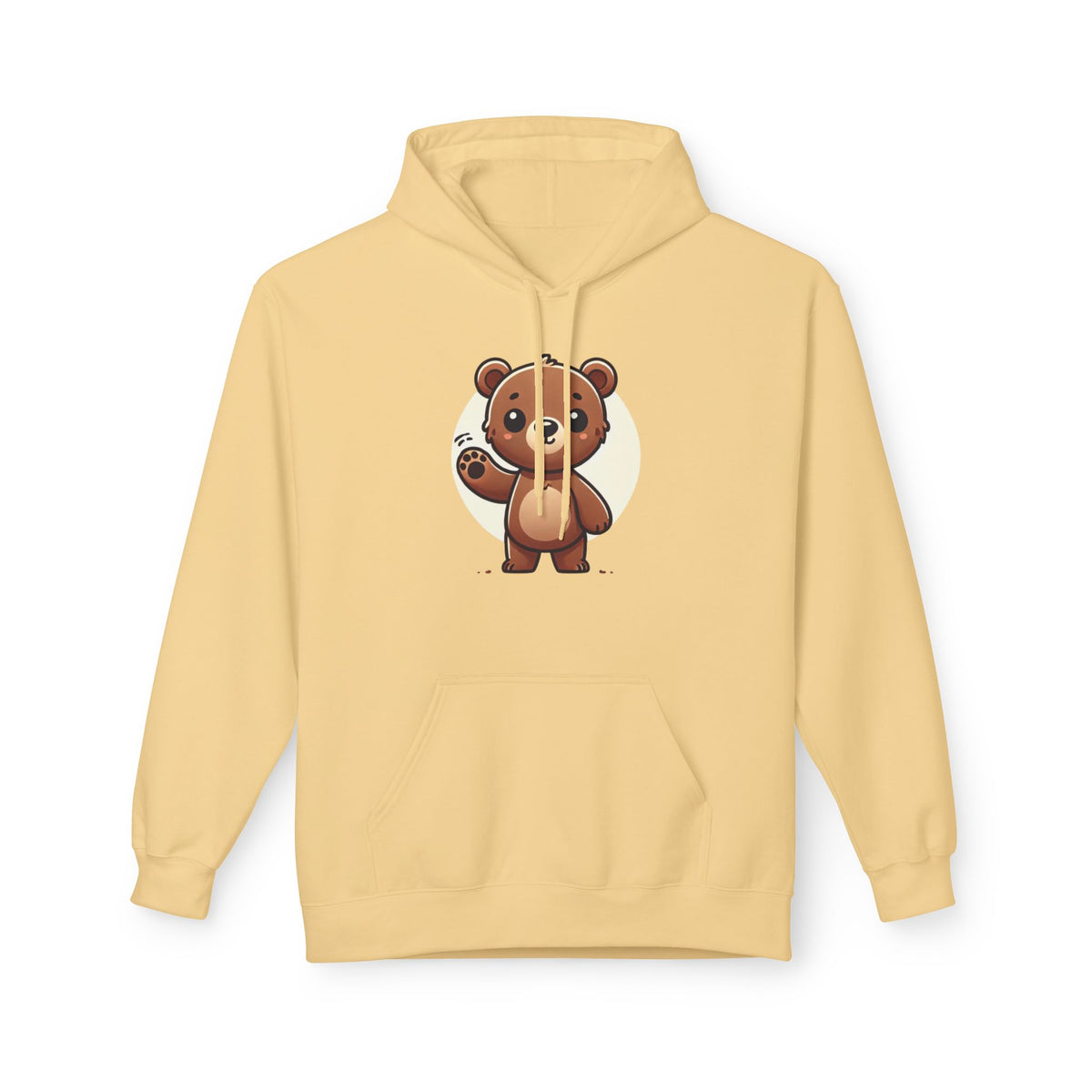 Cute Bear Graphic Hoodie, Cozy Animal Sweatshirt for Kids and Adults, Perfect Gift for Animal Lovers, Birthday, Holidays