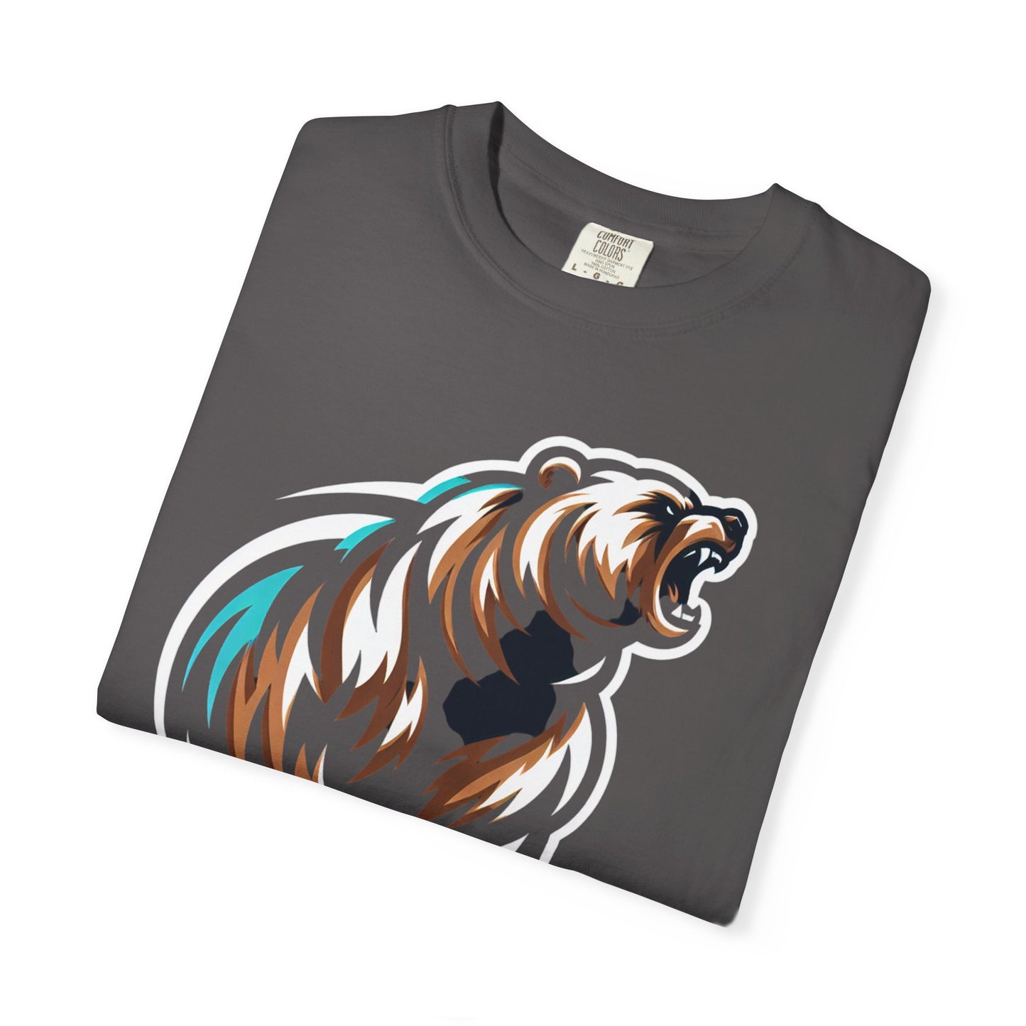 Garment-Dyed T-Shirt with Bear Design - Casual Wear, Gift for Nature Lovers, Unique Graphic Tee, Outdoor Adventure Shirt, Eco-Friendly [...]