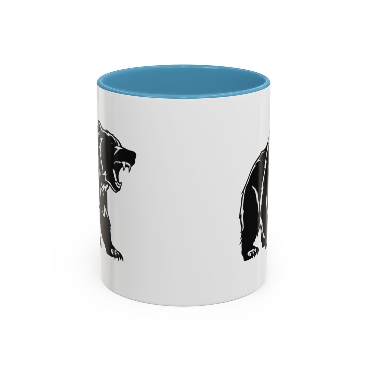 Roaring Bear Accent Coffee Mug - 11oz & 15oz - Perfect Gift for Wildlife Lovers