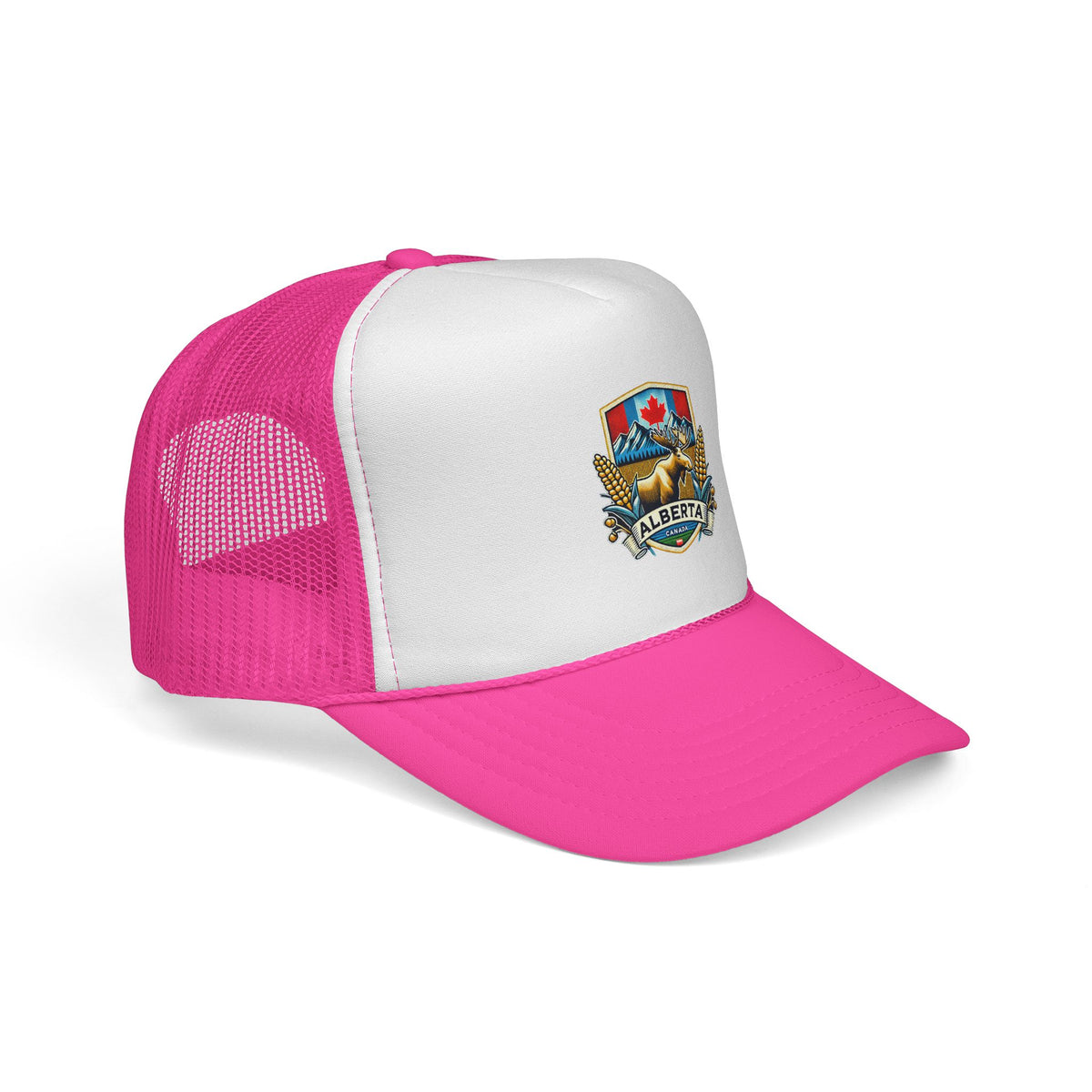 Alberta Trucker Cap | Vintage Style Snapback, Outdoorsy Gifts, Summer Essentials, Canadian Heritage, Road Trip Accessory