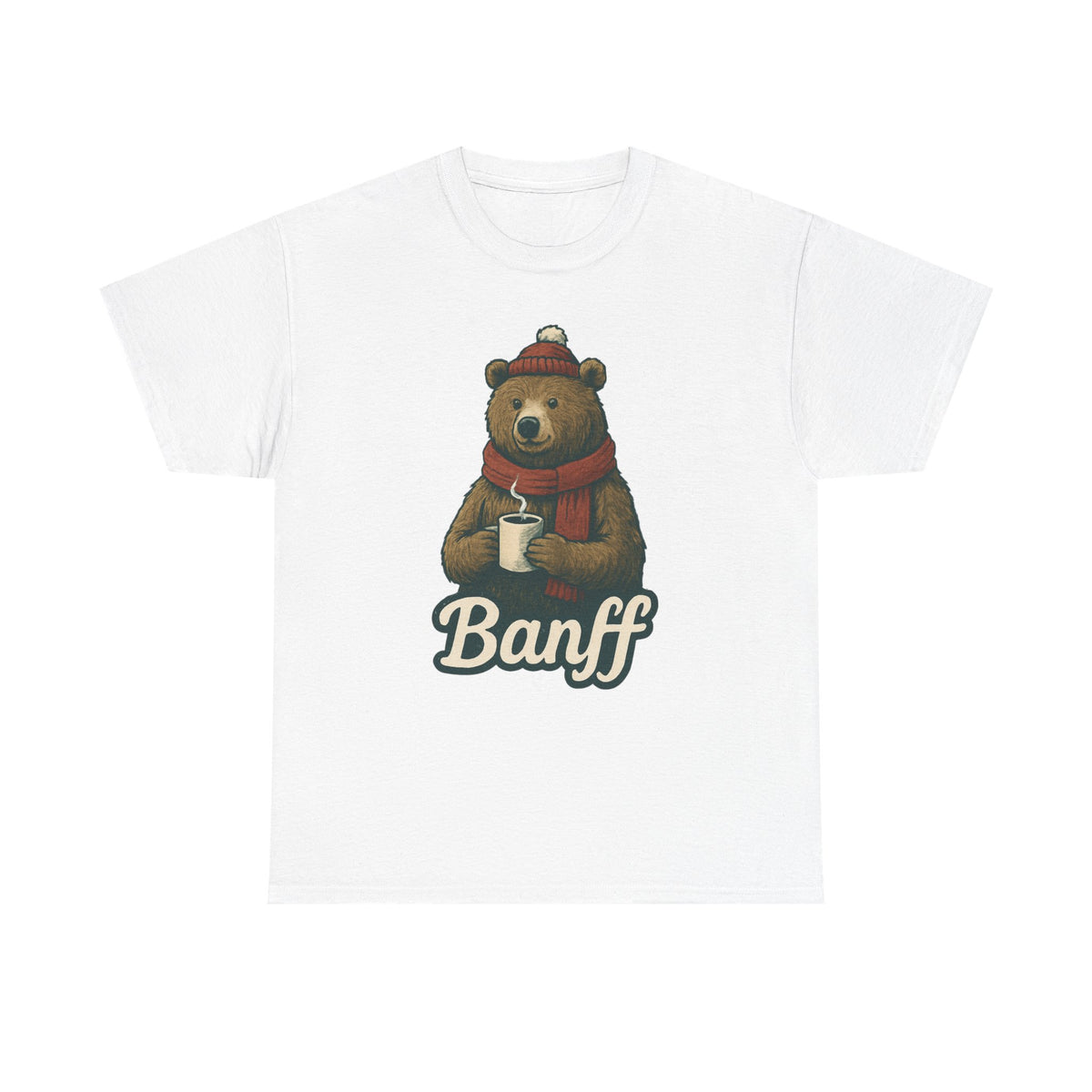 Cozy Bear Graphic Tee for Adventure Lovers