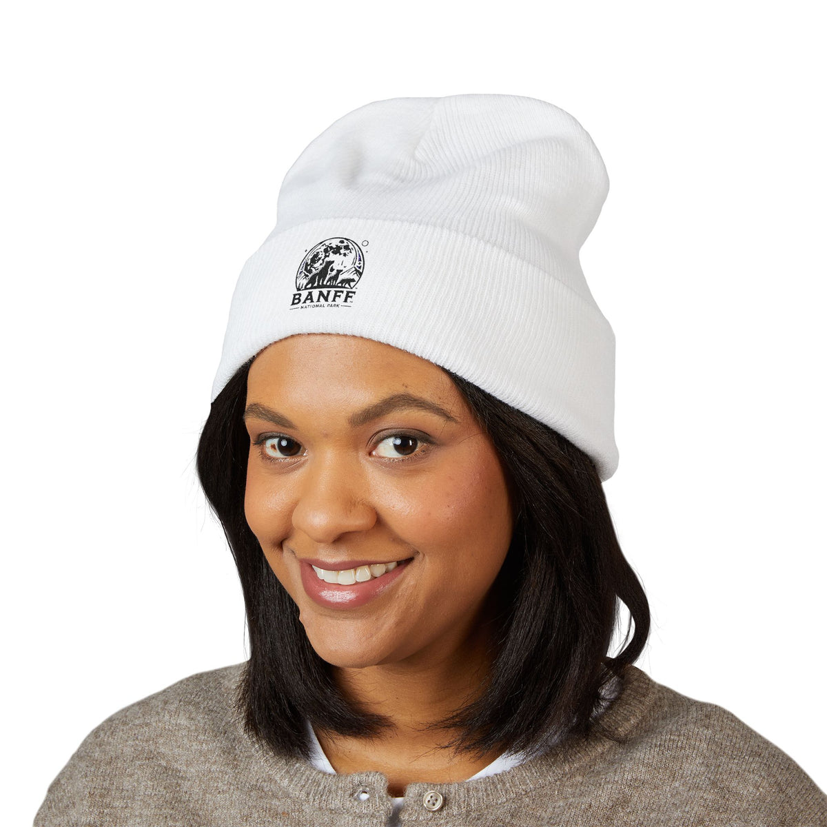 Classic Cuffed Beanie with Embroidered Banff Design | Warm Winter Hat, Fashion Accessory, Gift for Adventurers, Outdoor Beanie, [...]