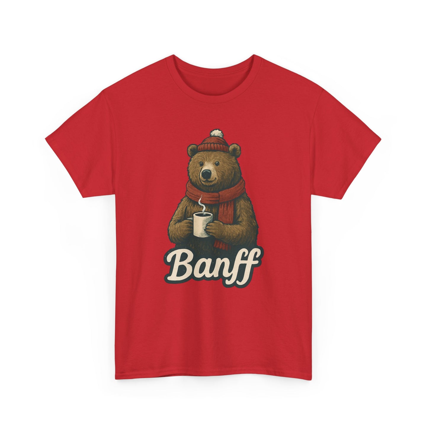 Cozy Bear Graphic Tee for Adventure Lovers