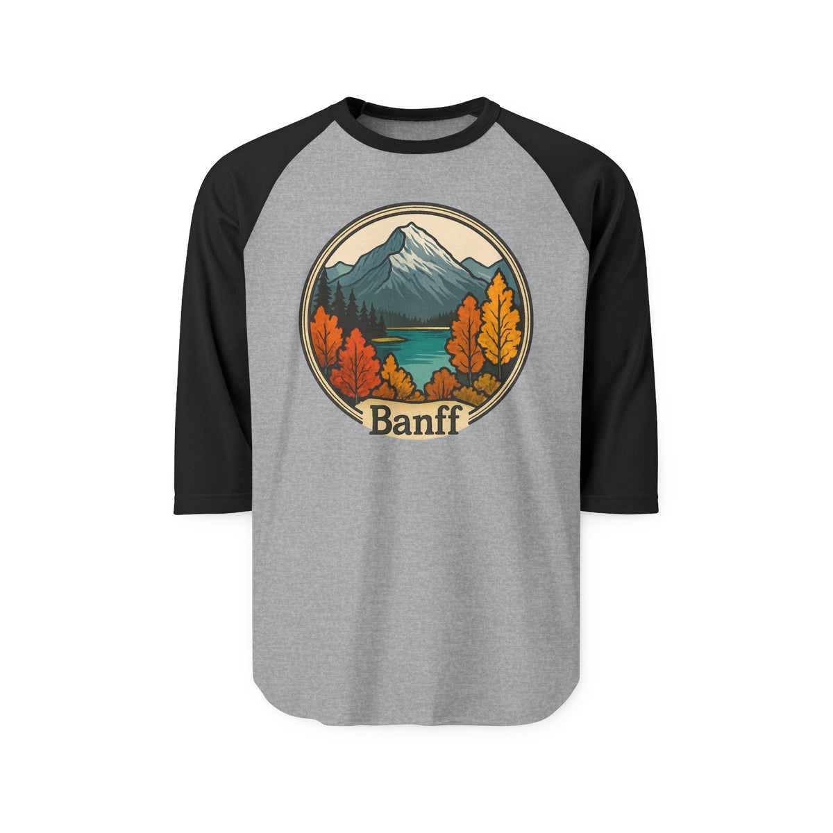Unisex Three-Quarter Sleeve Raglan Shirt