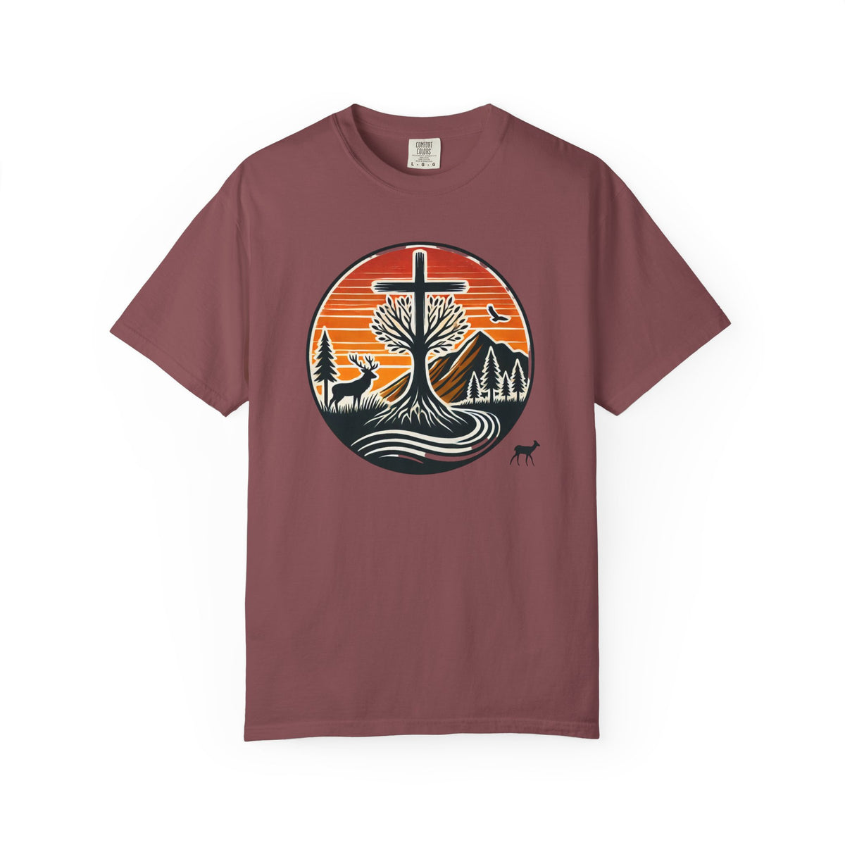 Nature-Inspired Faith T-Shirt | Comfortable Unisex Tee | Perfect for Outdoors, Gifts, Retreats, and Faith Celebrations