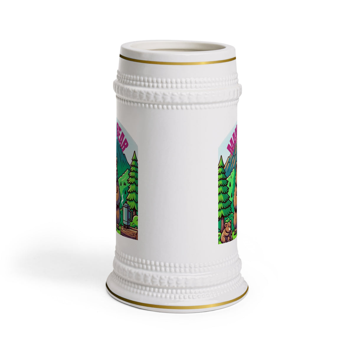 Mama Bear Stein Mug - Perfect Gift for Nature Lovers and Moms