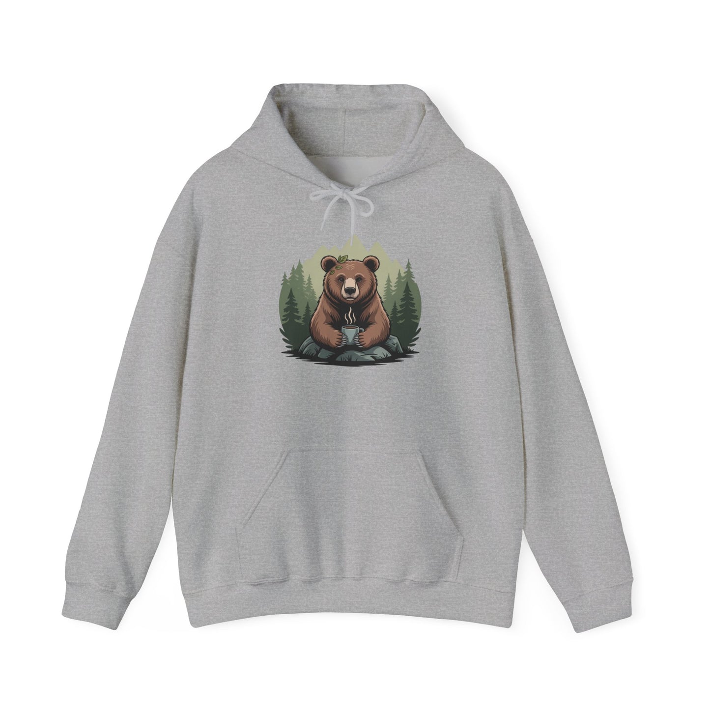 Cozy Bear Sweatshirt: Unisex Hoodie for Nature Lovers, Gift for Outdoorsy Friends, Camping Apparel, Wildlife Enthusiast, Eco-Friendly [...]