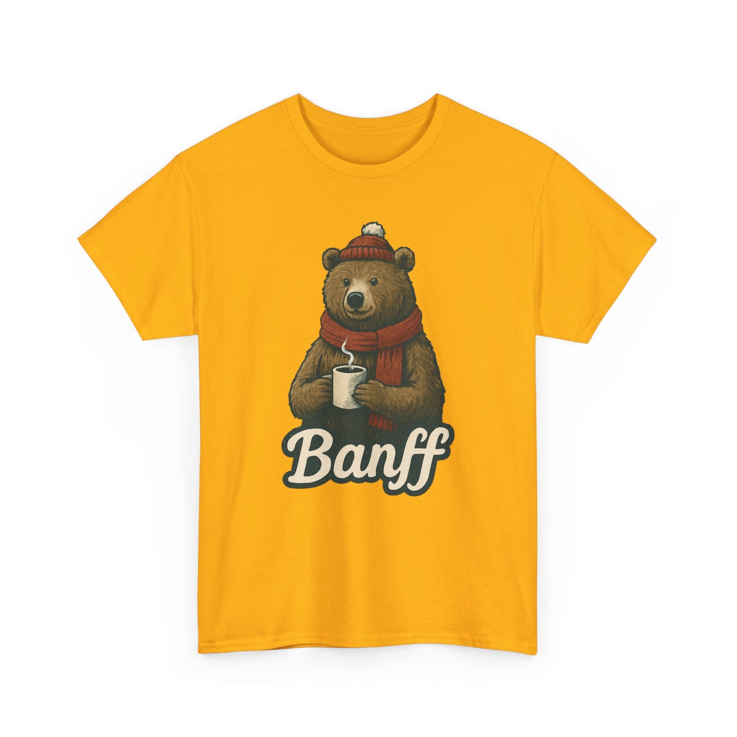 Cozy Bear Graphic Tee for Adventure Lovers