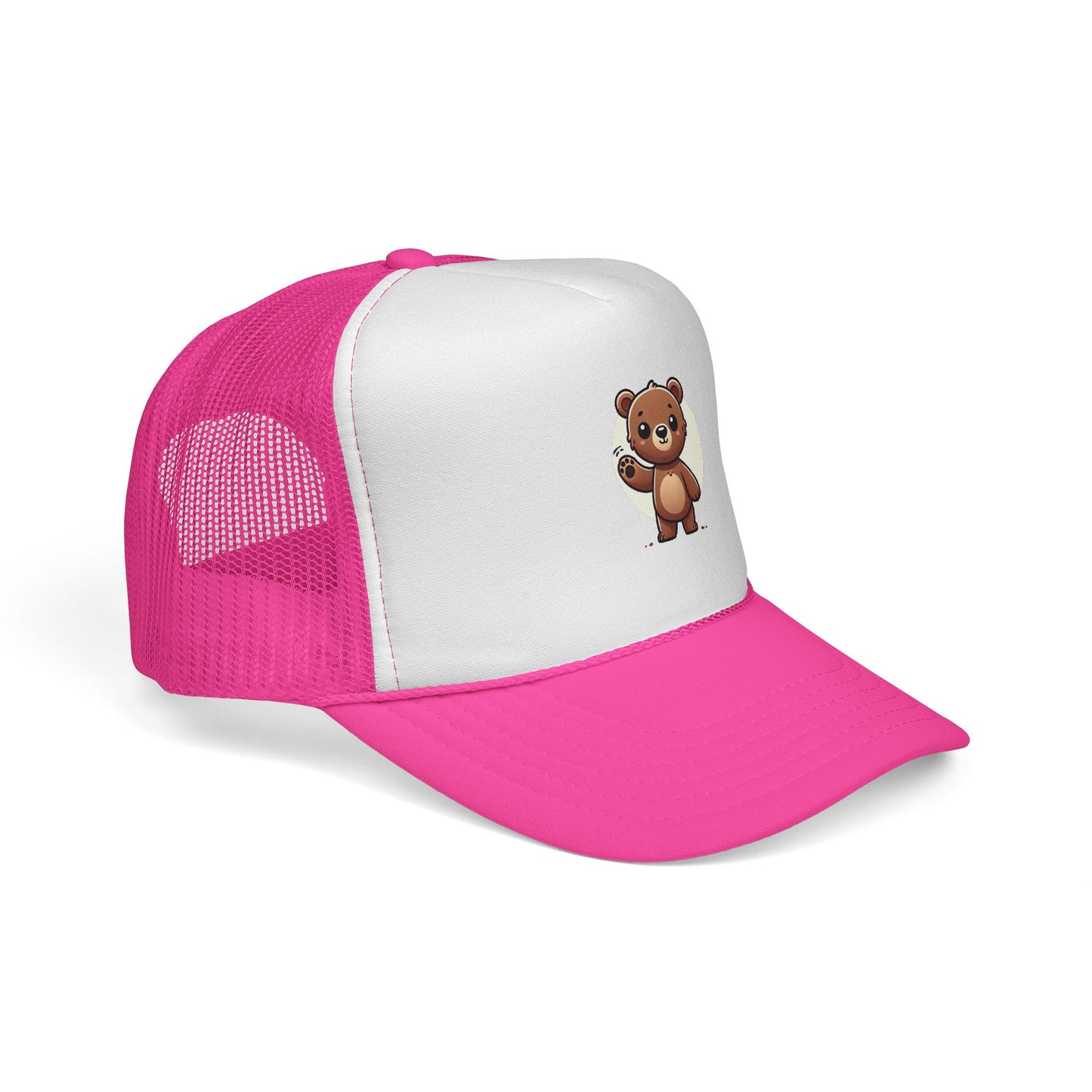 Cute Bear Trucker Cap | Fun Baseball Hat for Kids, Birthday Gift, Outdoor Activities, Farmhouse Decor, Summer Accessory