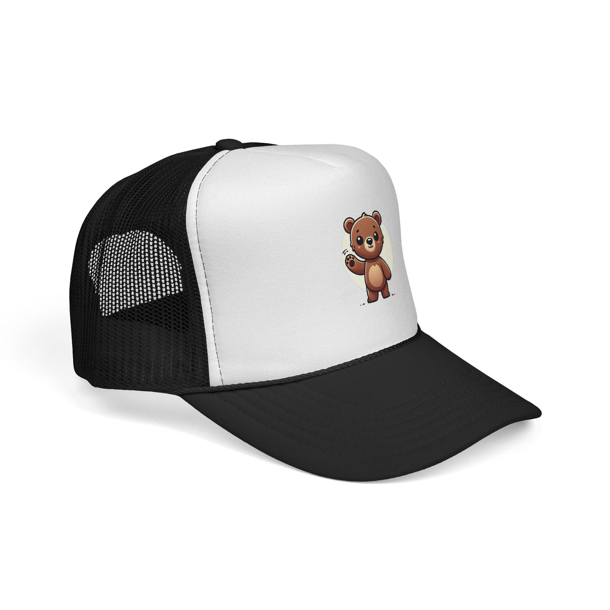 Cute Bear Trucker Cap | Fun Baseball Hat for Kids, Birthday Gift, Outdoor Activities, Farmhouse Decor, Summer Accessory