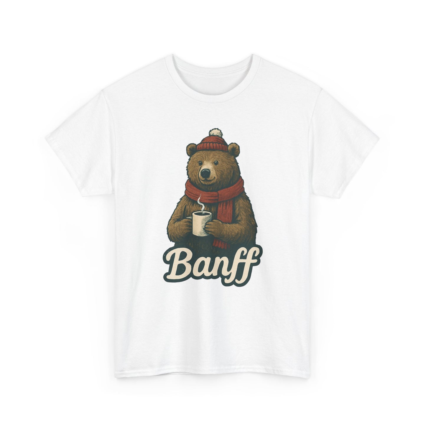 Cozy Bear Graphic Tee for Adventure Lovers