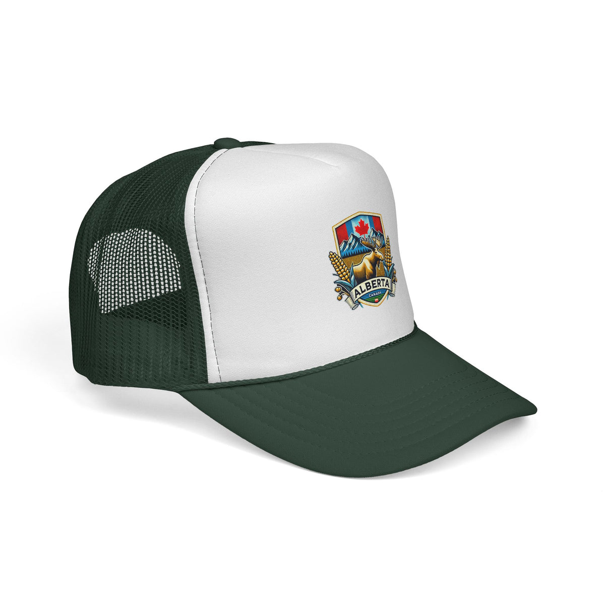 Alberta Trucker Cap | Vintage Style Snapback, Outdoorsy Gifts, Summer Essentials, Canadian Heritage, Road Trip Accessory