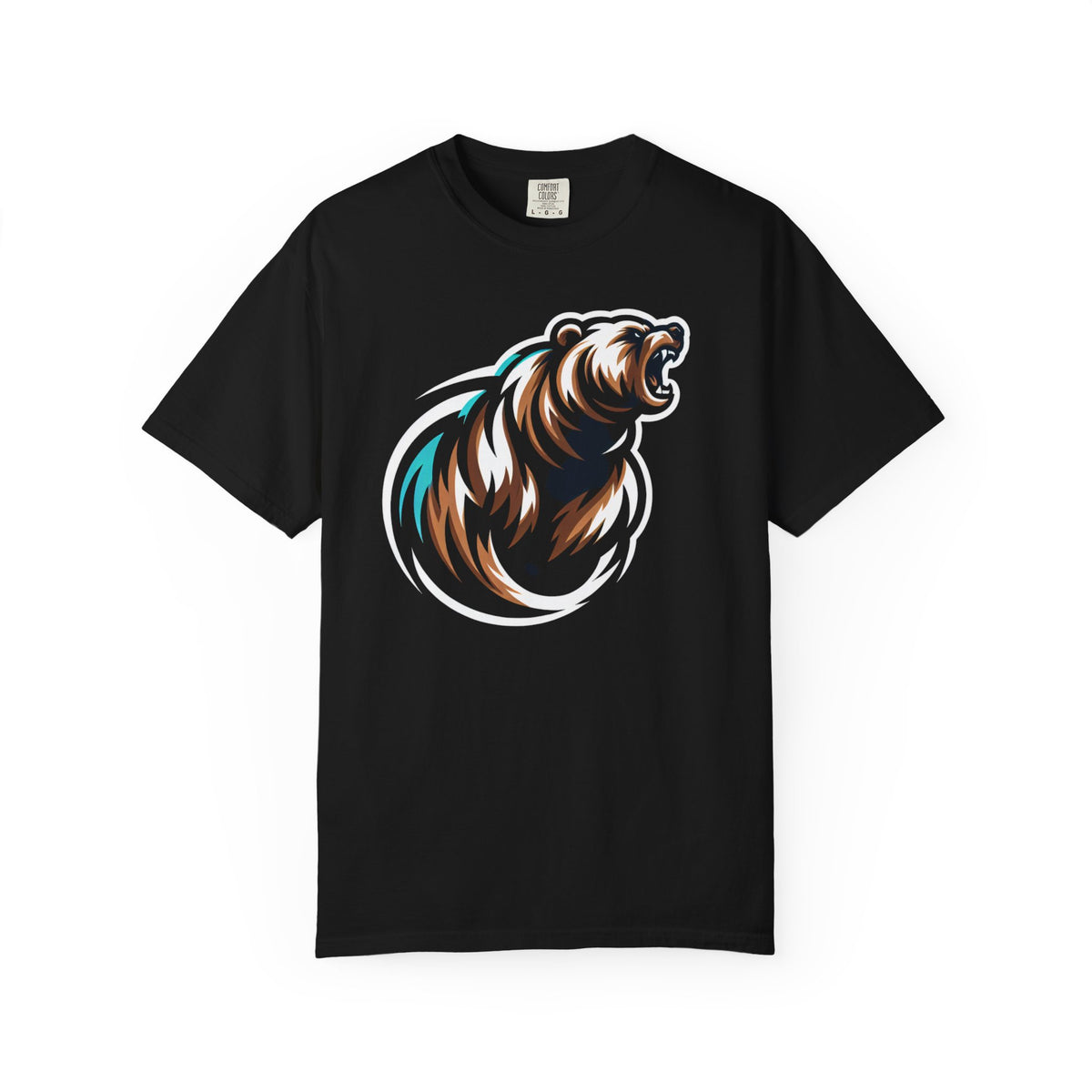 Garment-Dyed T-Shirt with Bear Design - Casual Wear, Gift for Nature Lovers, Unique Graphic Tee, Outdoor Adventure Shirt, Eco-Friendly [...]
