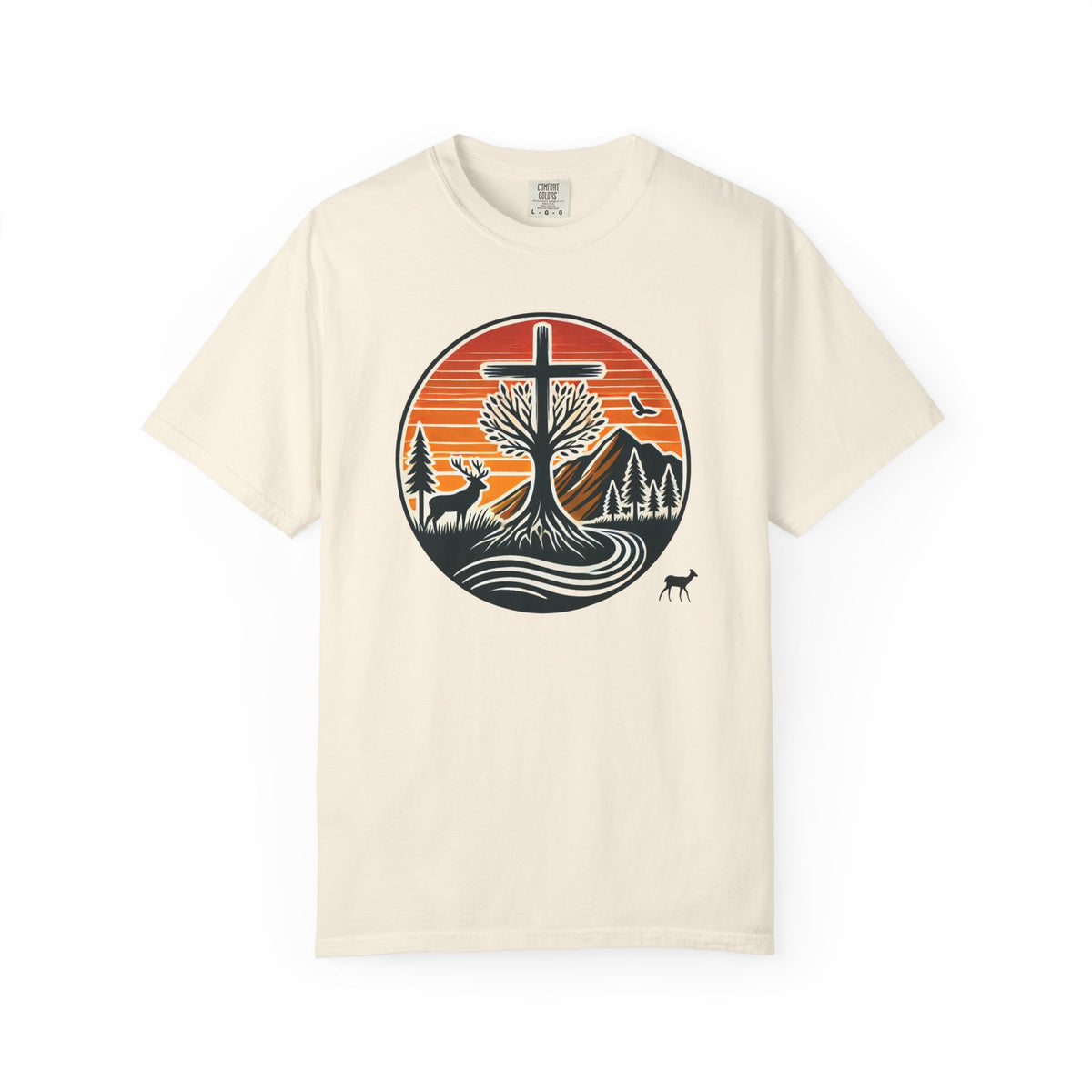 Nature-Inspired Faith T-Shirt | Comfortable Unisex Tee | Perfect for Outdoors, Gifts, Retreats, and Faith Celebrations
