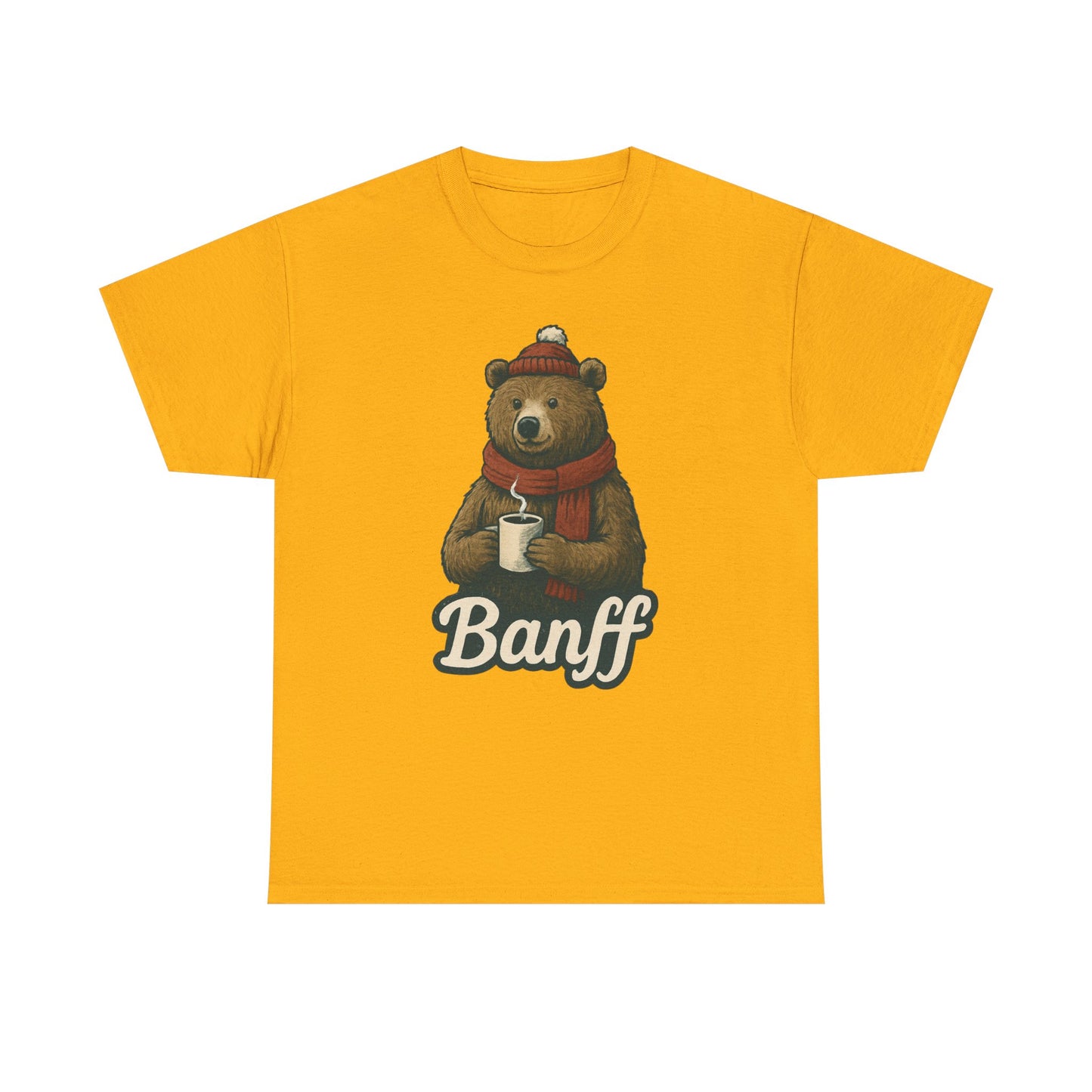 Cozy Bear Graphic Tee for Adventure Lovers