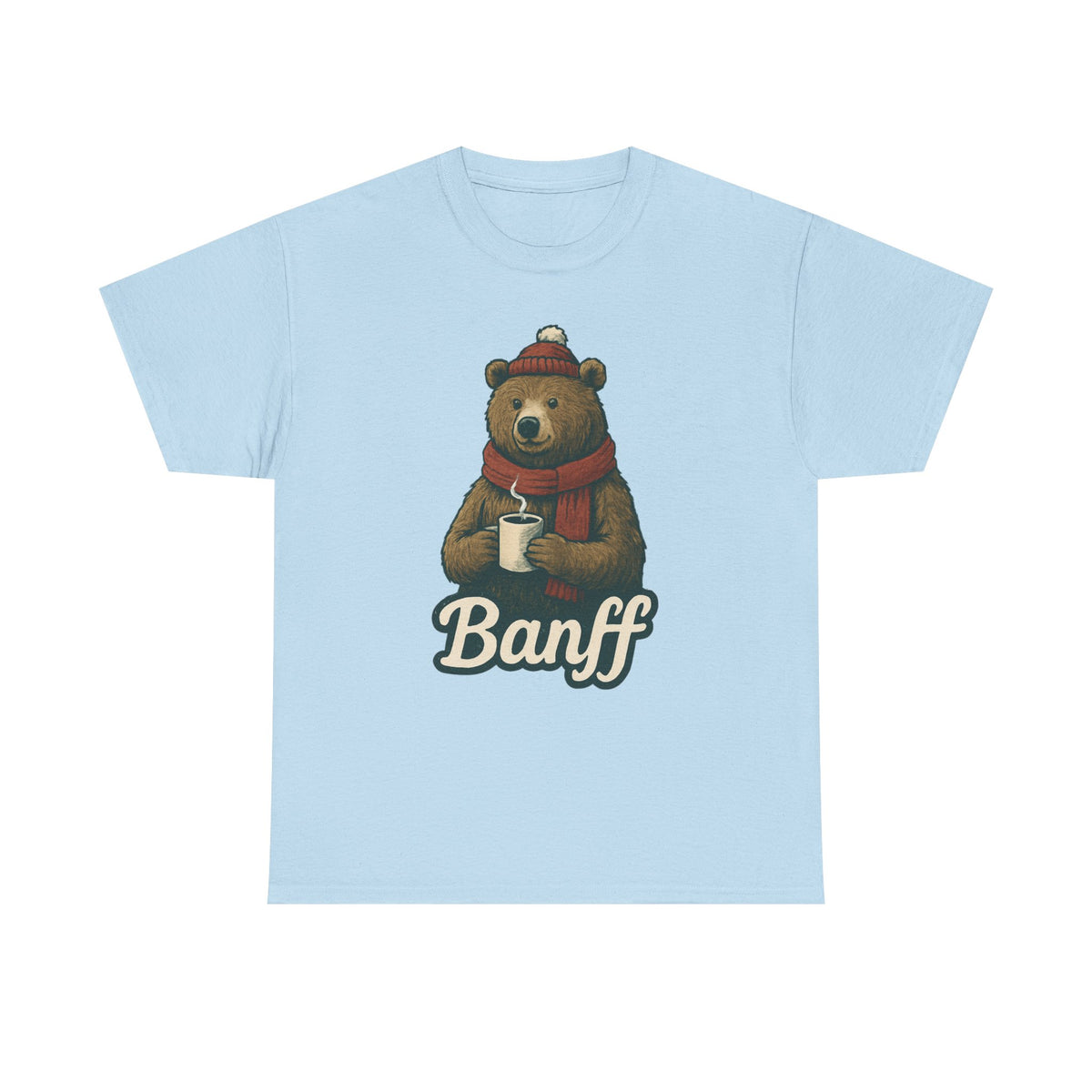 Cozy Bear Graphic Tee for Adventure Lovers