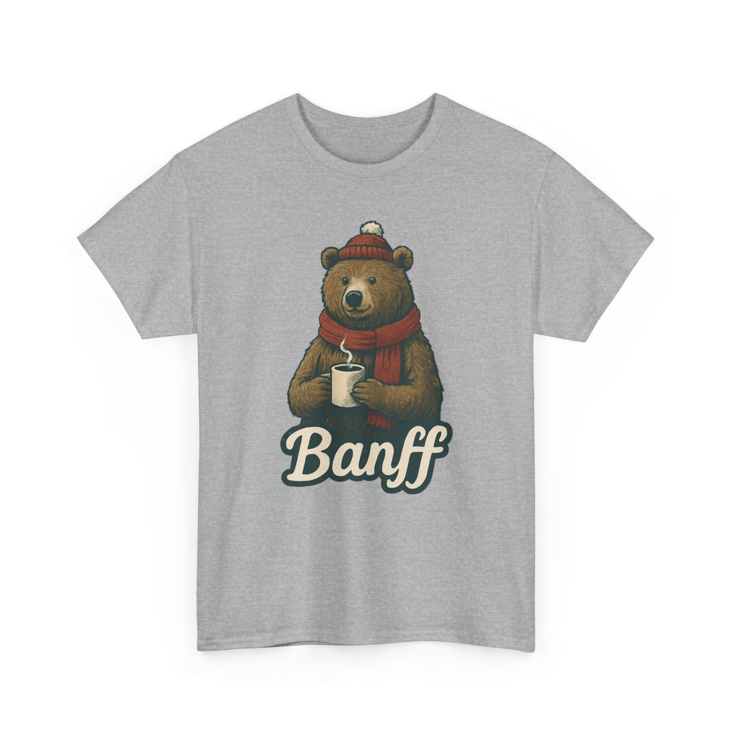Cozy Bear Graphic Tee for Adventure Lovers