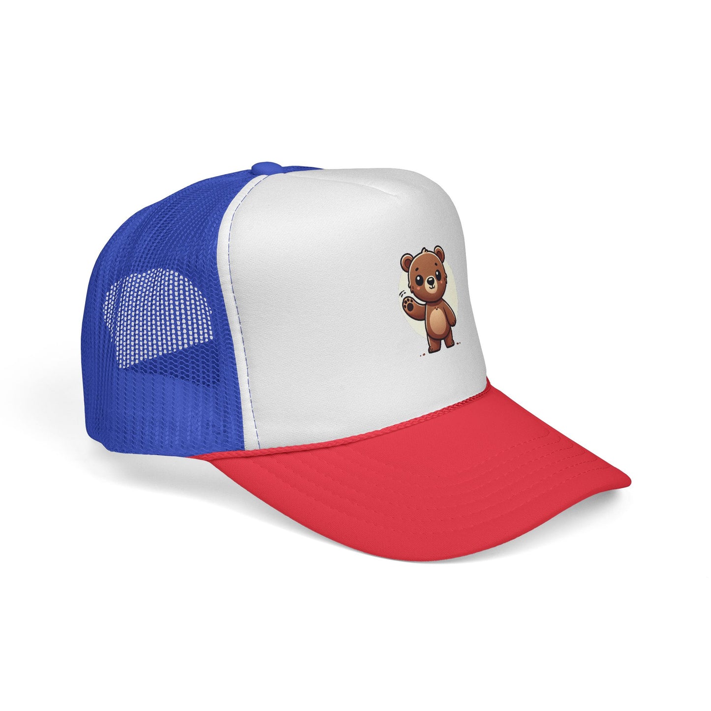 Cute Bear Trucker Cap | Fun Baseball Hat for Kids, Birthday Gift, Outdoor Activities, Farmhouse Decor, Summer Accessory
