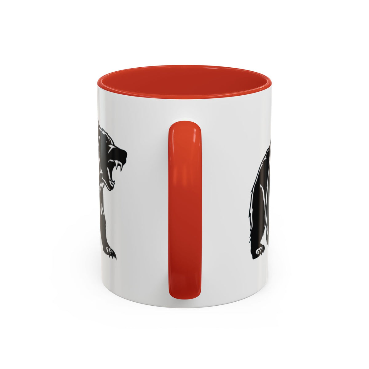 Roaring Bear Accent Coffee Mug - 11oz & 15oz - Perfect Gift for Wildlife Lovers