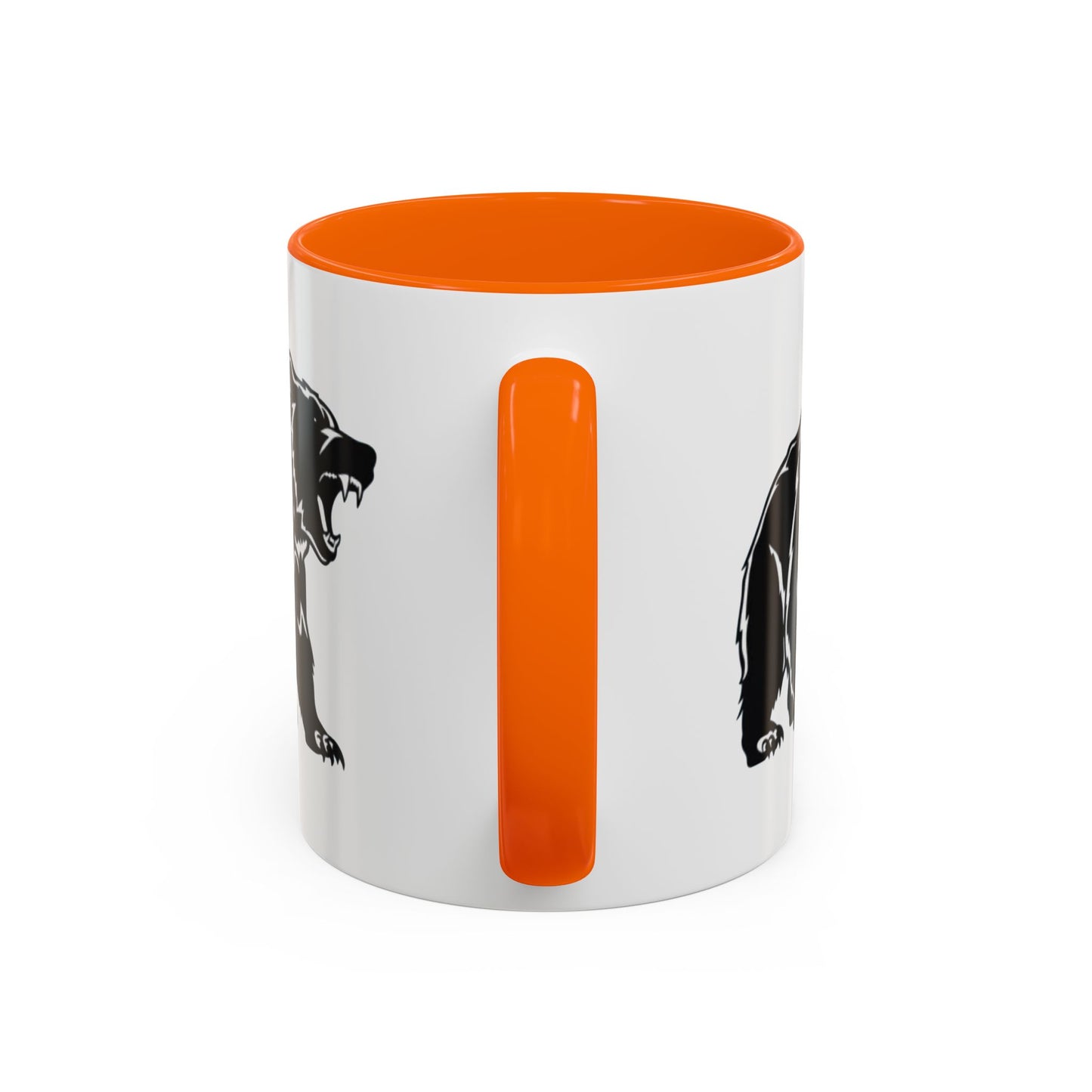 Roaring Bear Accent Coffee Mug - 11oz & 15oz - Perfect Gift for Wildlife Lovers