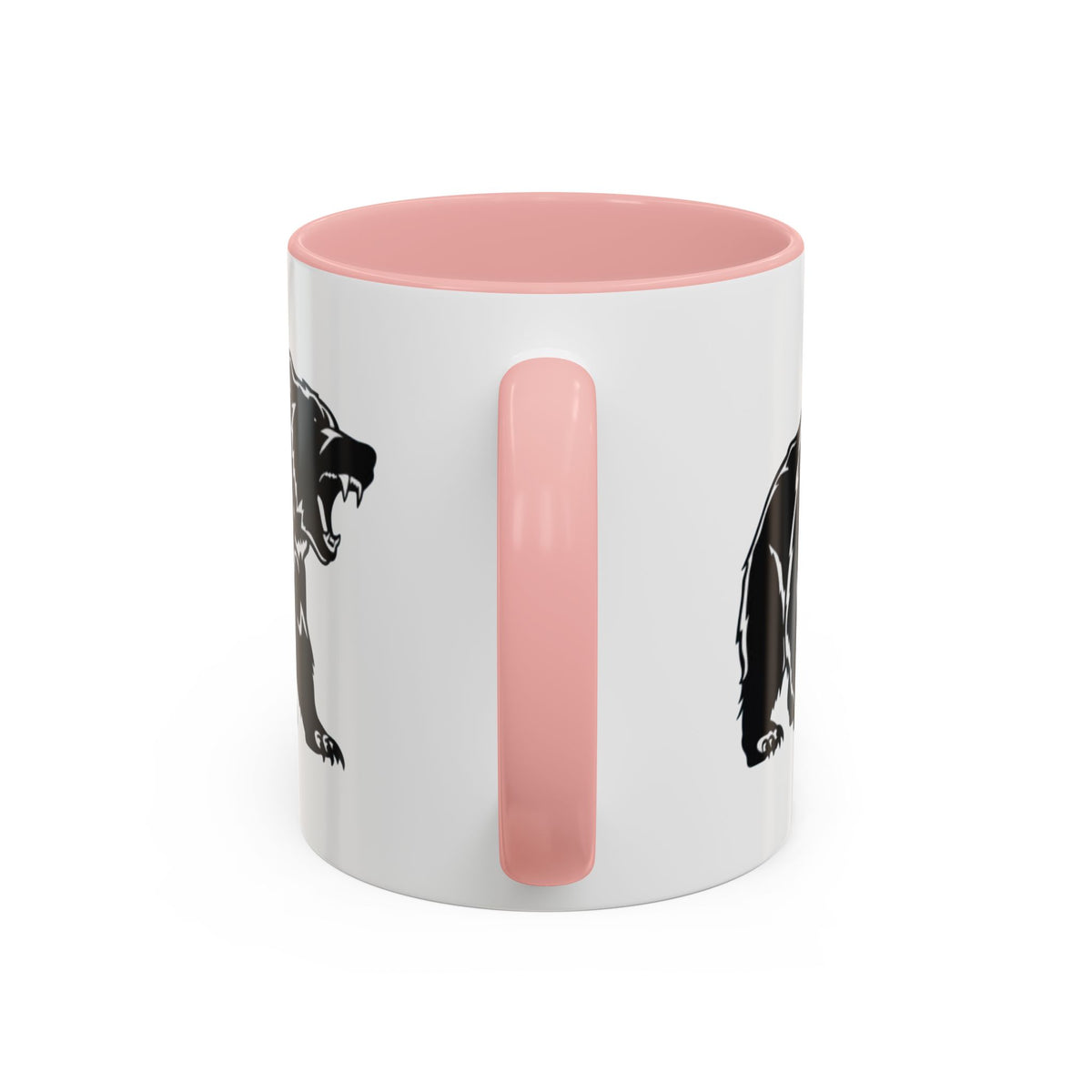 Roaring Bear Accent Coffee Mug - 11oz & 15oz - Perfect Gift for Wildlife Lovers