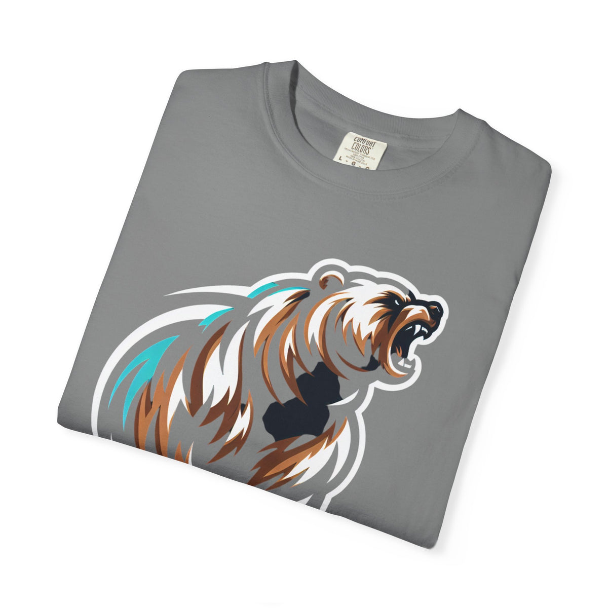 Garment-Dyed T-Shirt with Bear Design - Casual Wear, Gift for Nature Lovers, Unique Graphic Tee, Outdoor Adventure Shirt, Eco-Friendly [...]