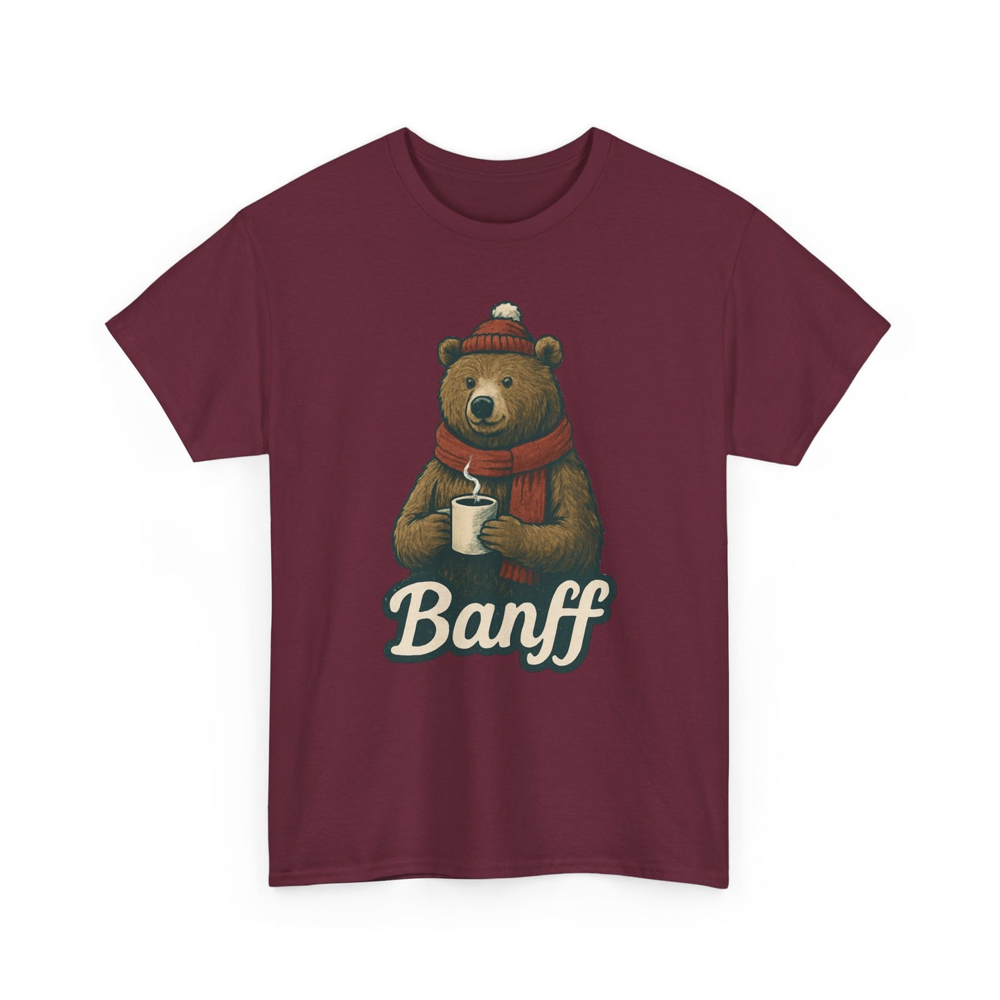 Cozy Bear Graphic Tee for Adventure Lovers