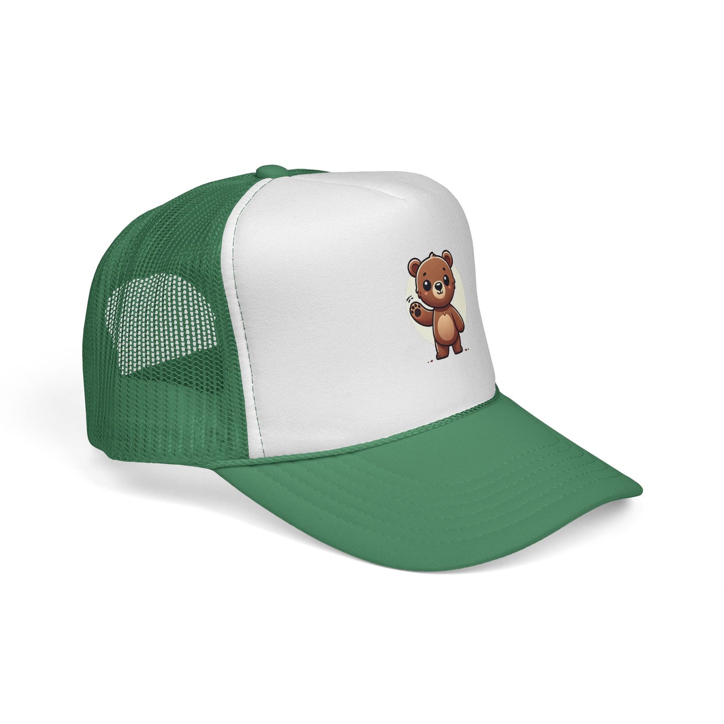 Cute Bear Trucker Cap | Fun Baseball Hat for Kids, Birthday Gift, Outdoor Activities, Farmhouse Decor, Summer Accessory
