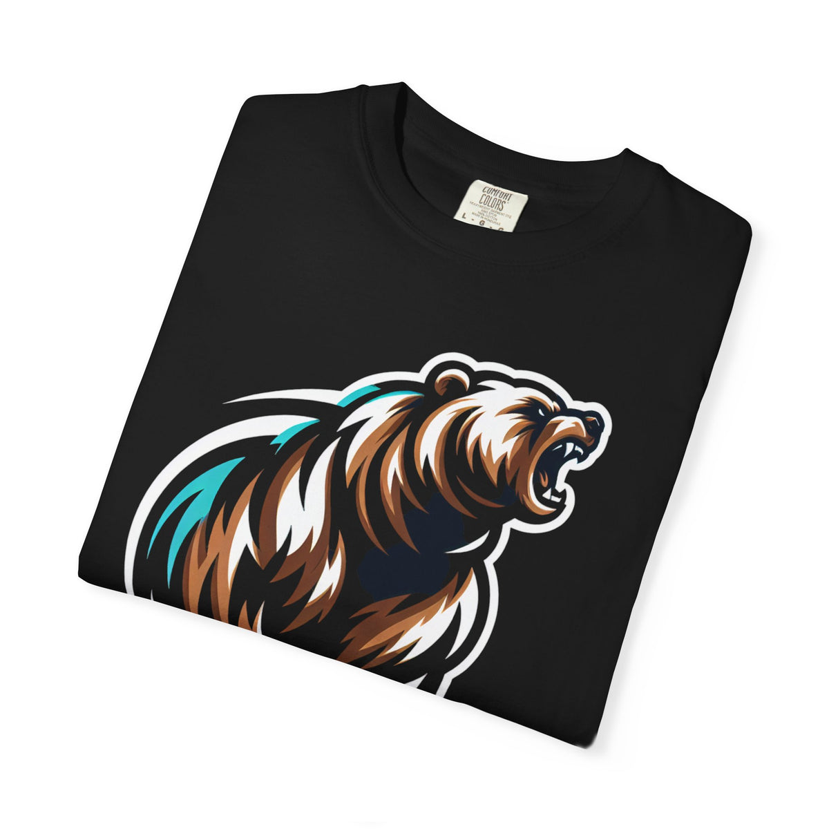 Garment-Dyed T-Shirt with Bear Design - Casual Wear, Gift for Nature Lovers, Unique Graphic Tee, Outdoor Adventure Shirt, Eco-Friendly [...]