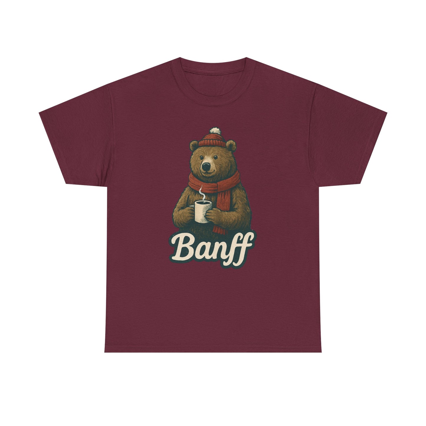Cozy Bear Graphic Tee for Adventure Lovers