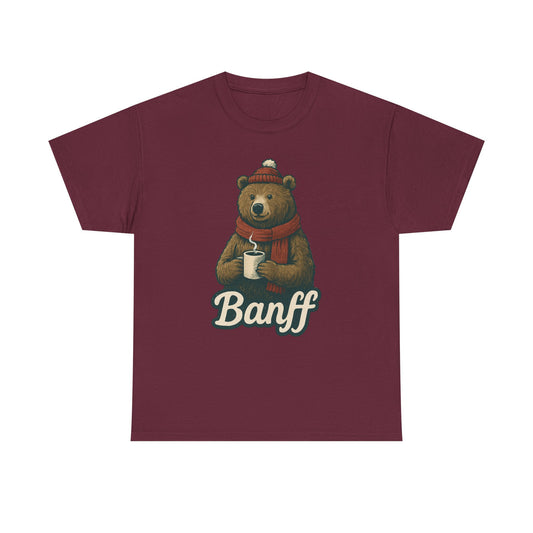 Cozy Bear Graphic Tee for Adventure Lovers